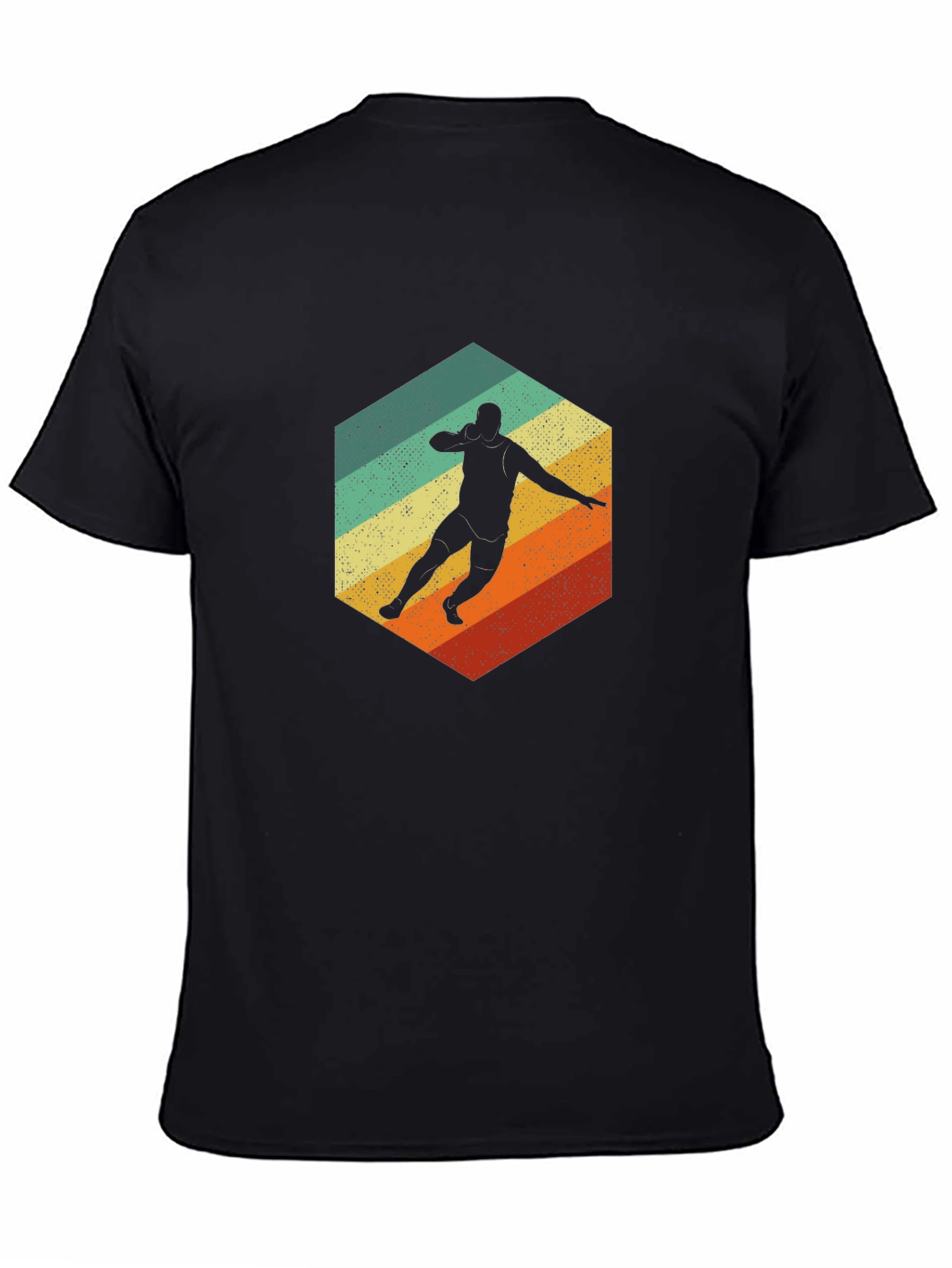 Retro Shot Put T-Shirt - Vintage Athlete Design