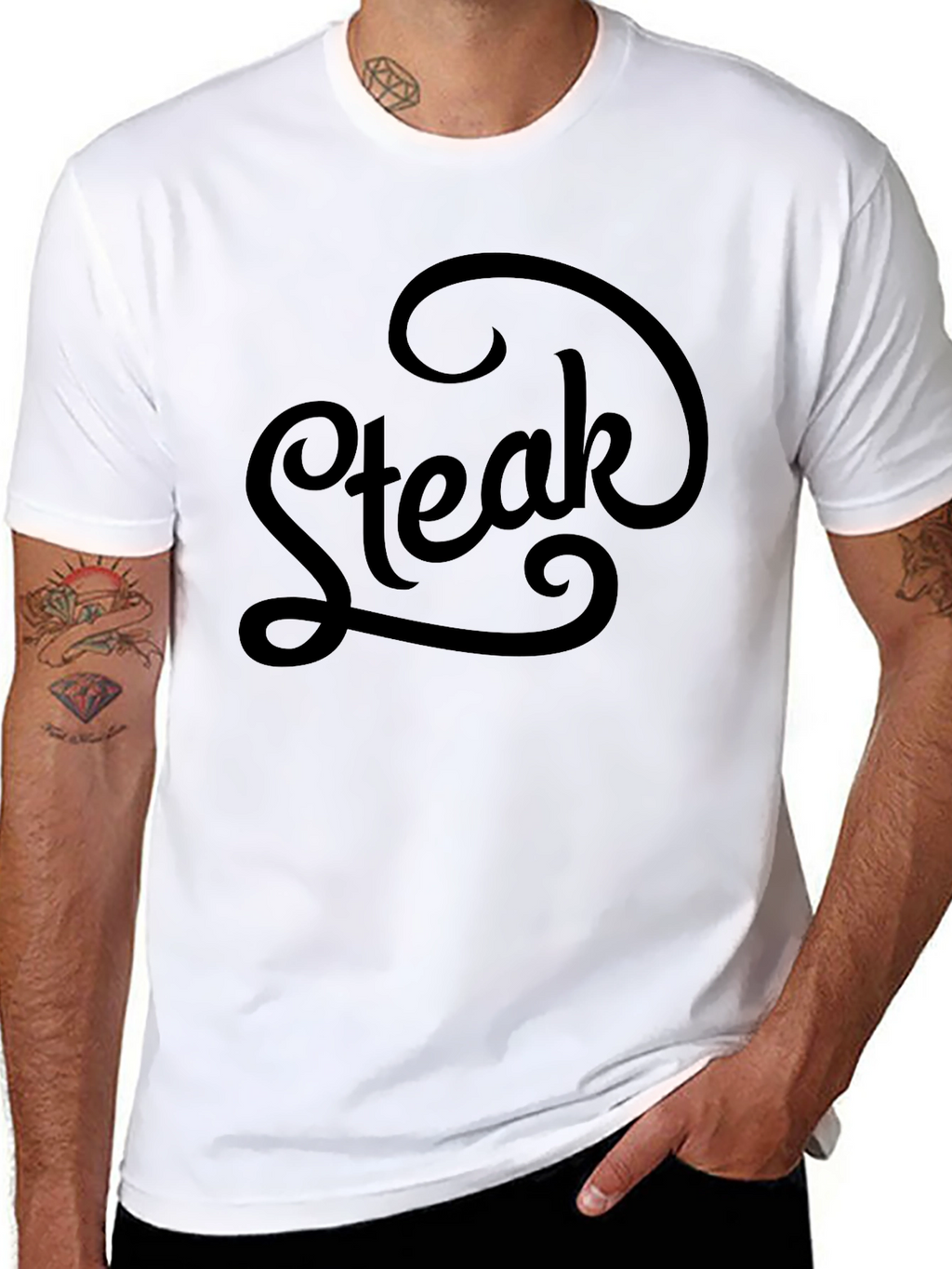 Steak Graphic Tee - Premium Quality T-Shirt