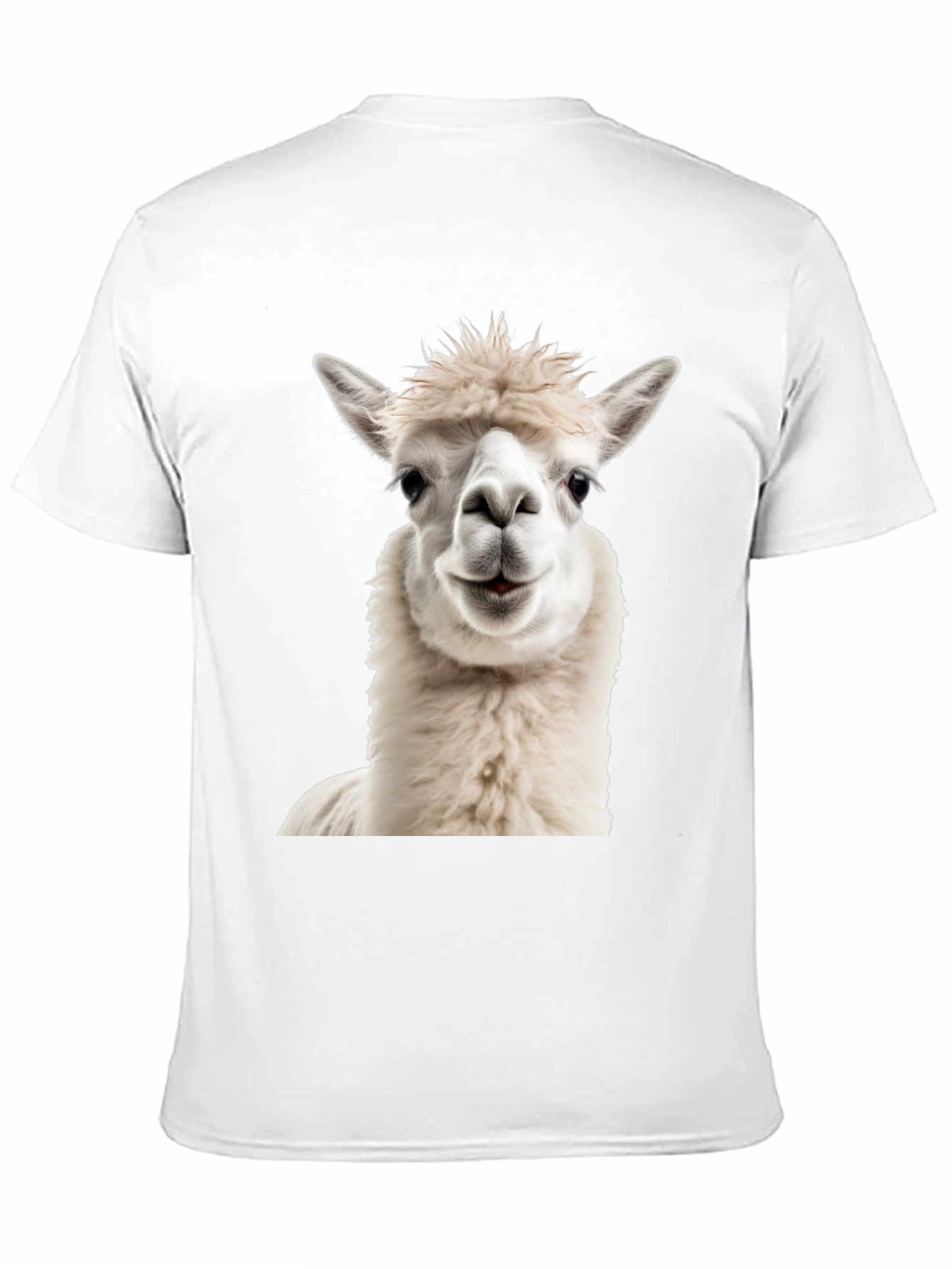 Alpaca Graphic Tee - Soft & Stylish Black T-Shirt