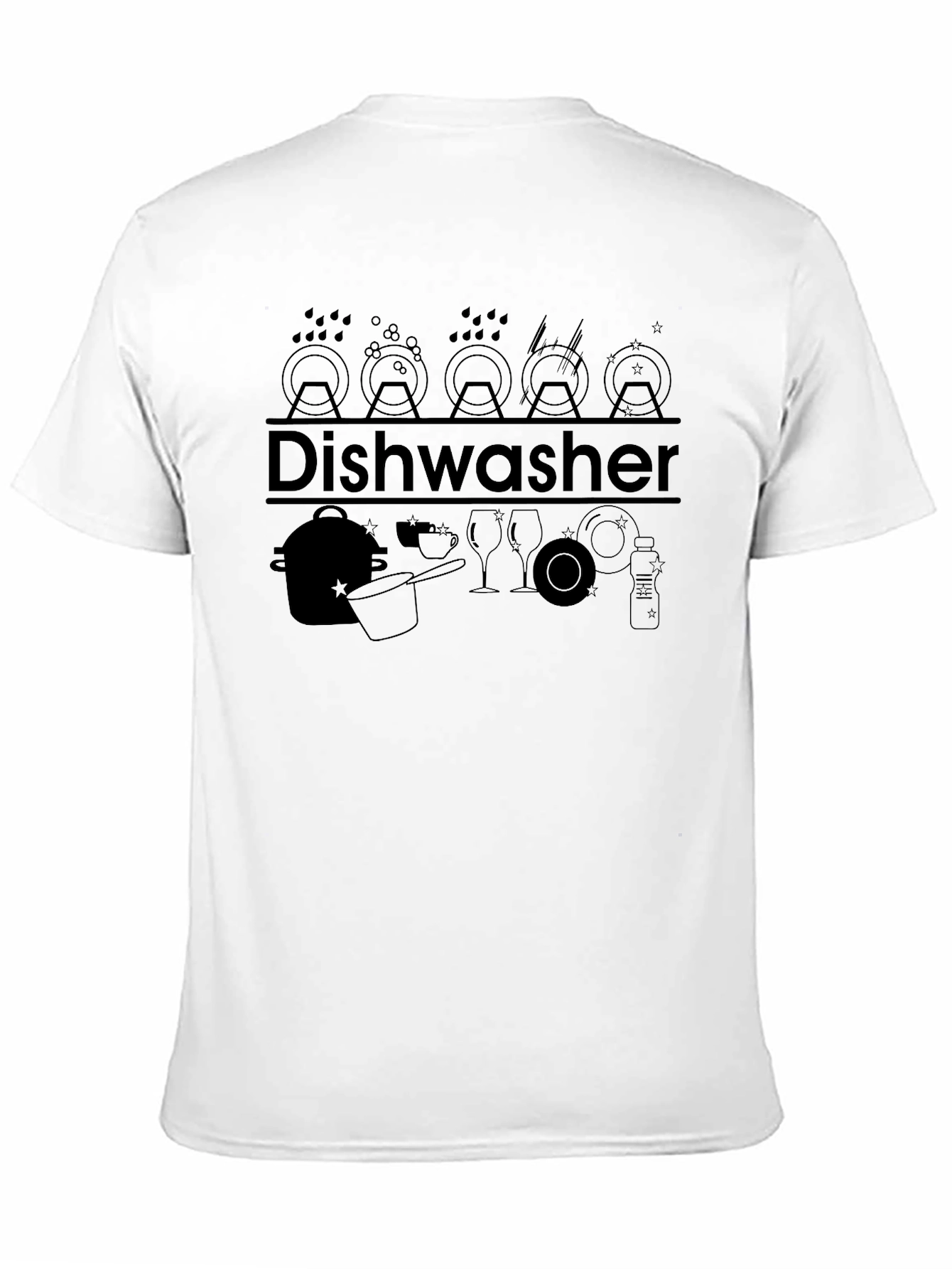 Dishwasher Graphic Tee - Kitchen Humor