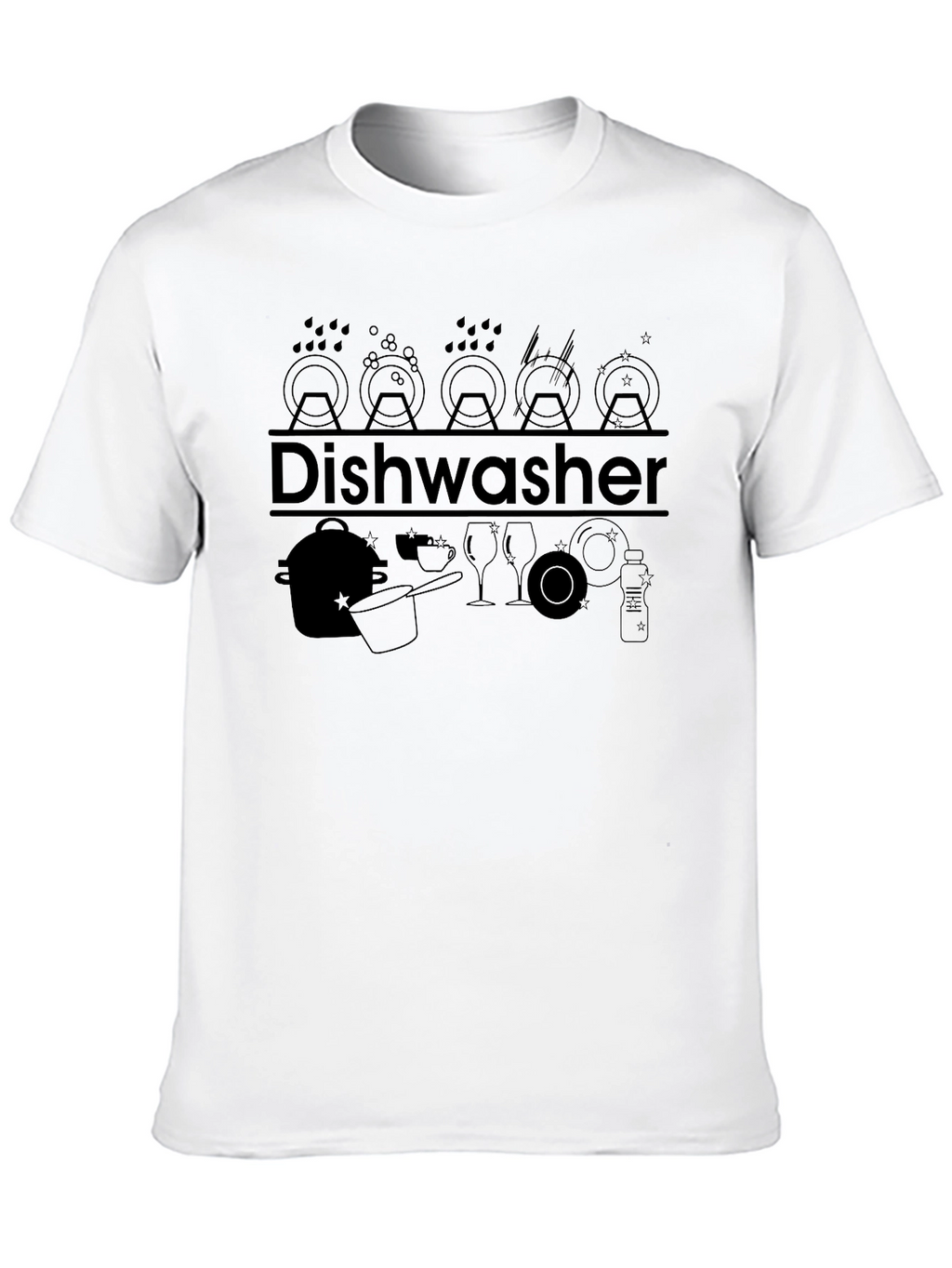 Dishwasher Graphic Tee - Kitchen Humor