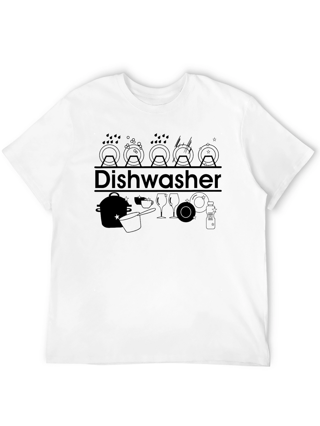 Dishwasher Graphic Tee - Kitchen Humor