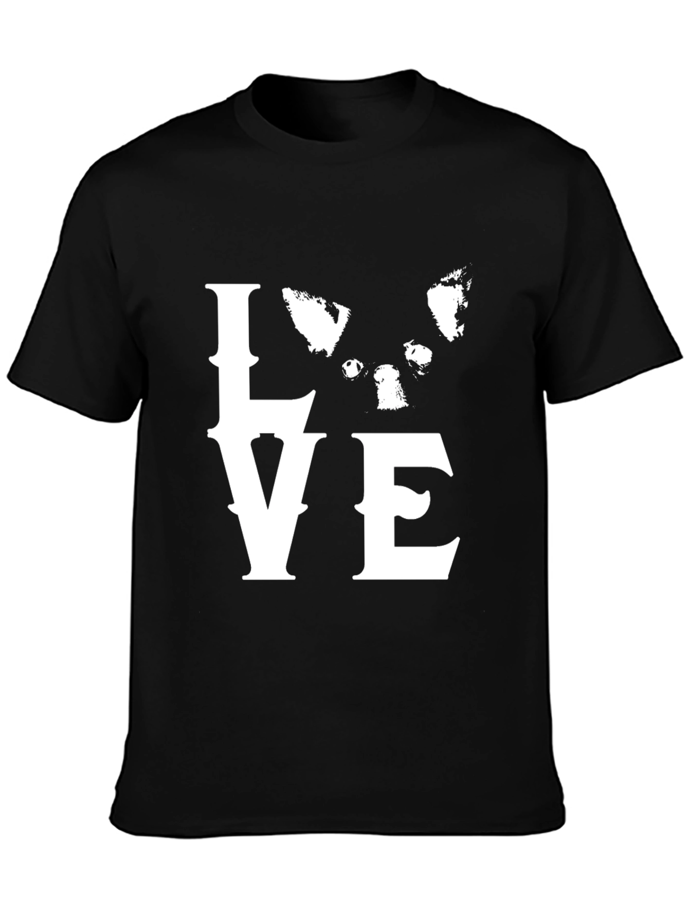 Love Chihuahua T-Shirt Black