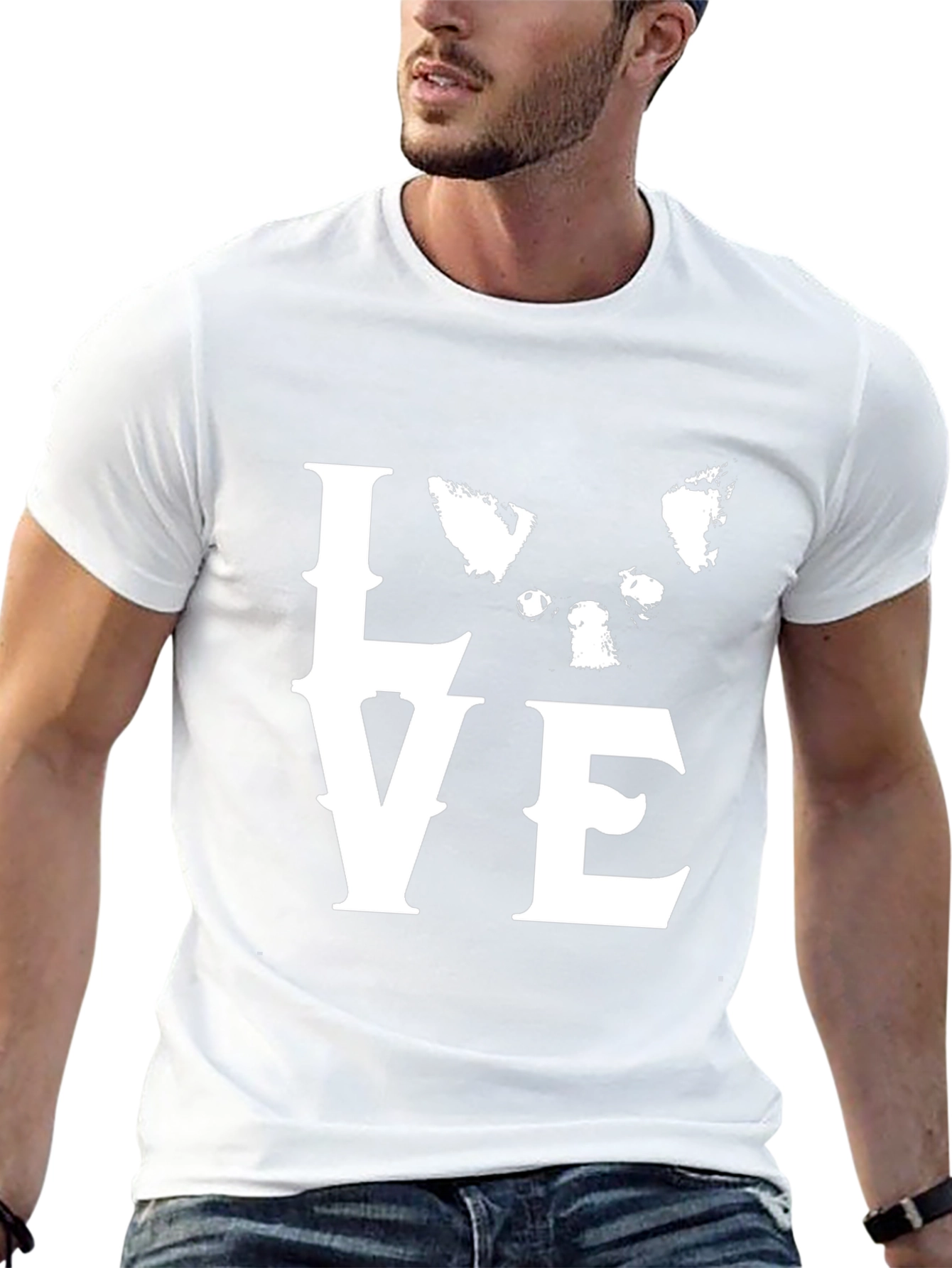 Love Chihuahua T-Shirt Black