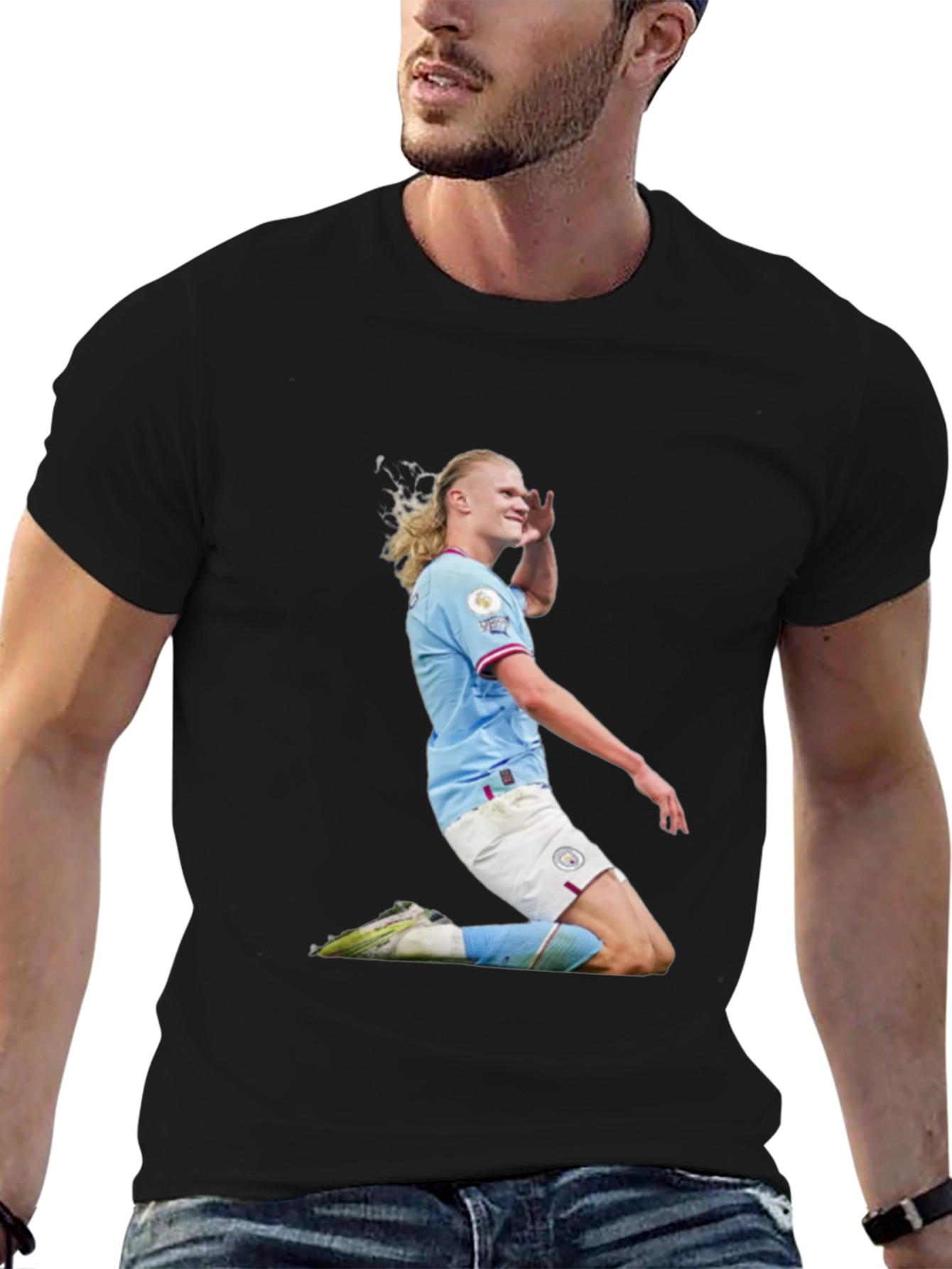 Haaland Graphic T-Shirt - Soccer Fan Apparel