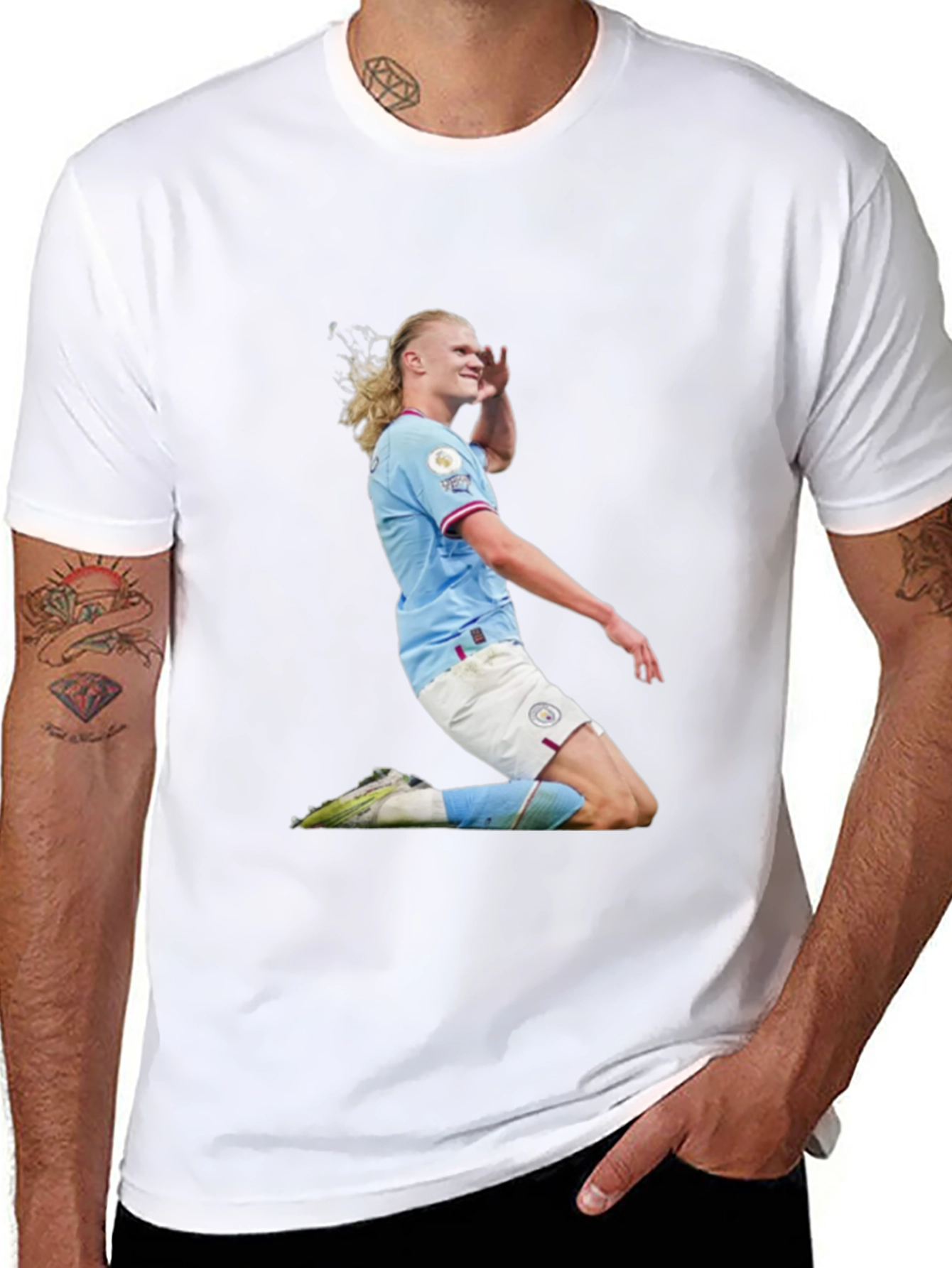 Haaland Graphic T-Shirt - Soccer Fan Apparel