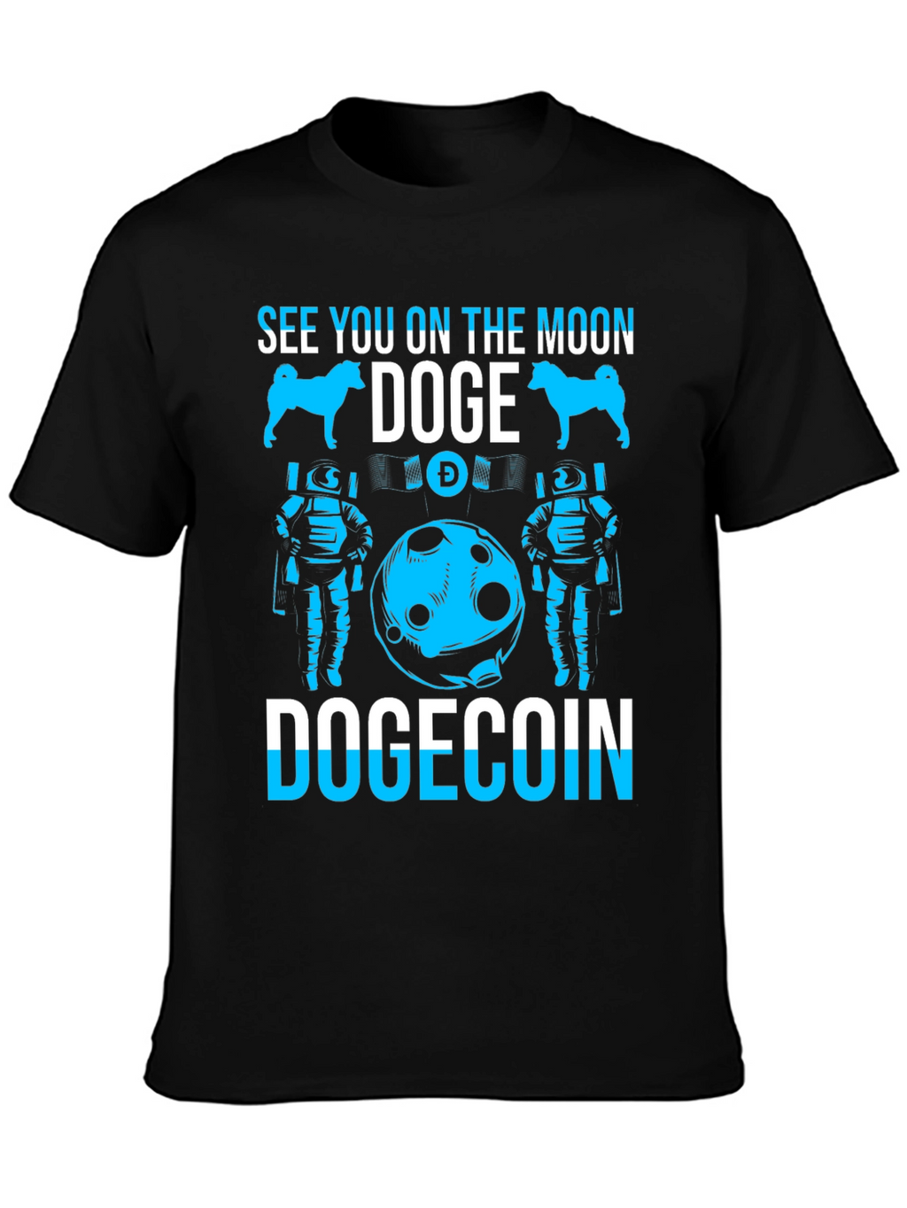 DogeCoin to the Moon T-Shirt