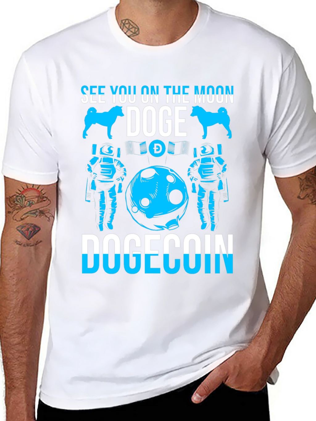 DogeCoin to the Moon T-Shirt