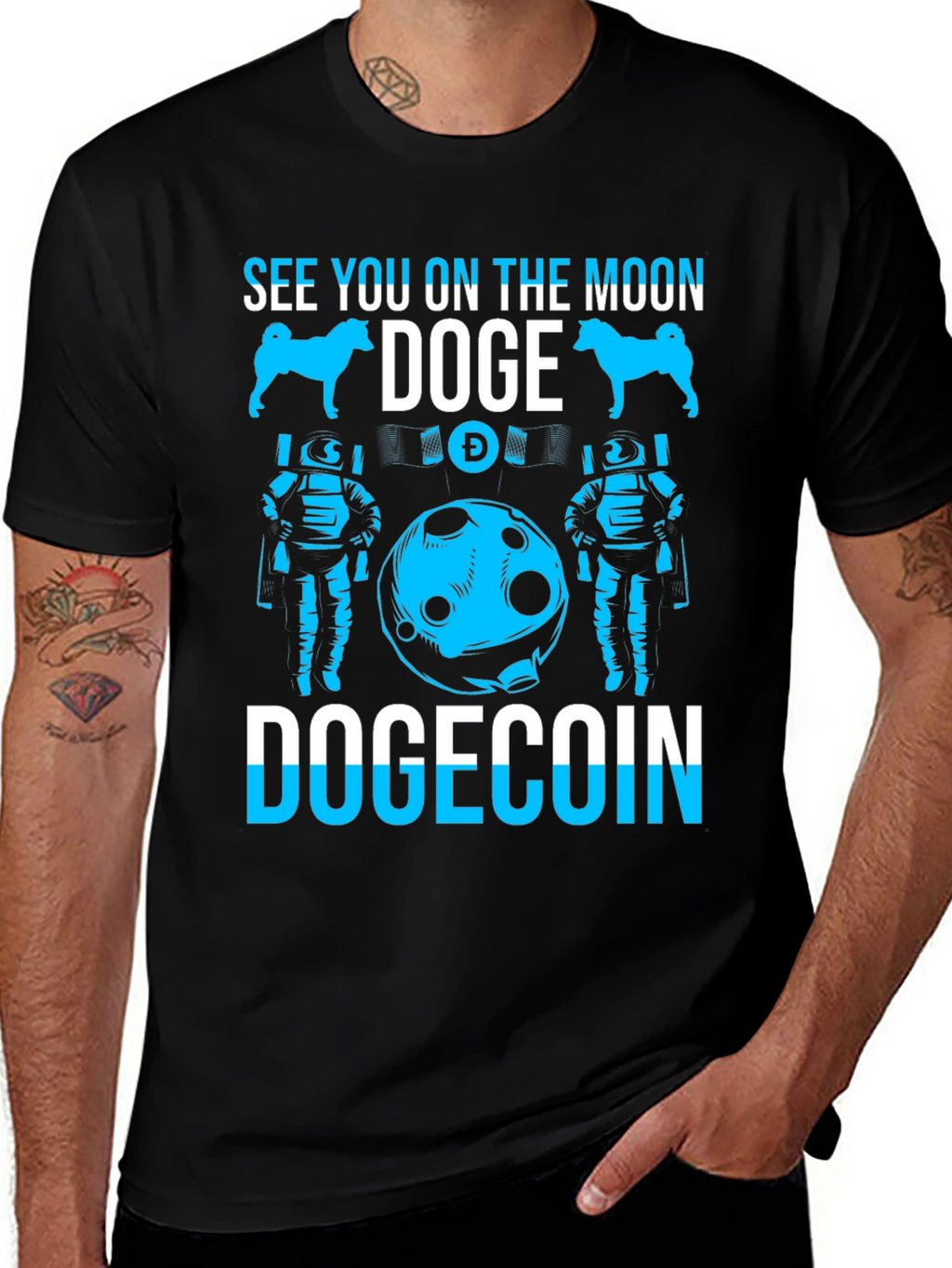 DogeCoin to the Moon T-Shirt