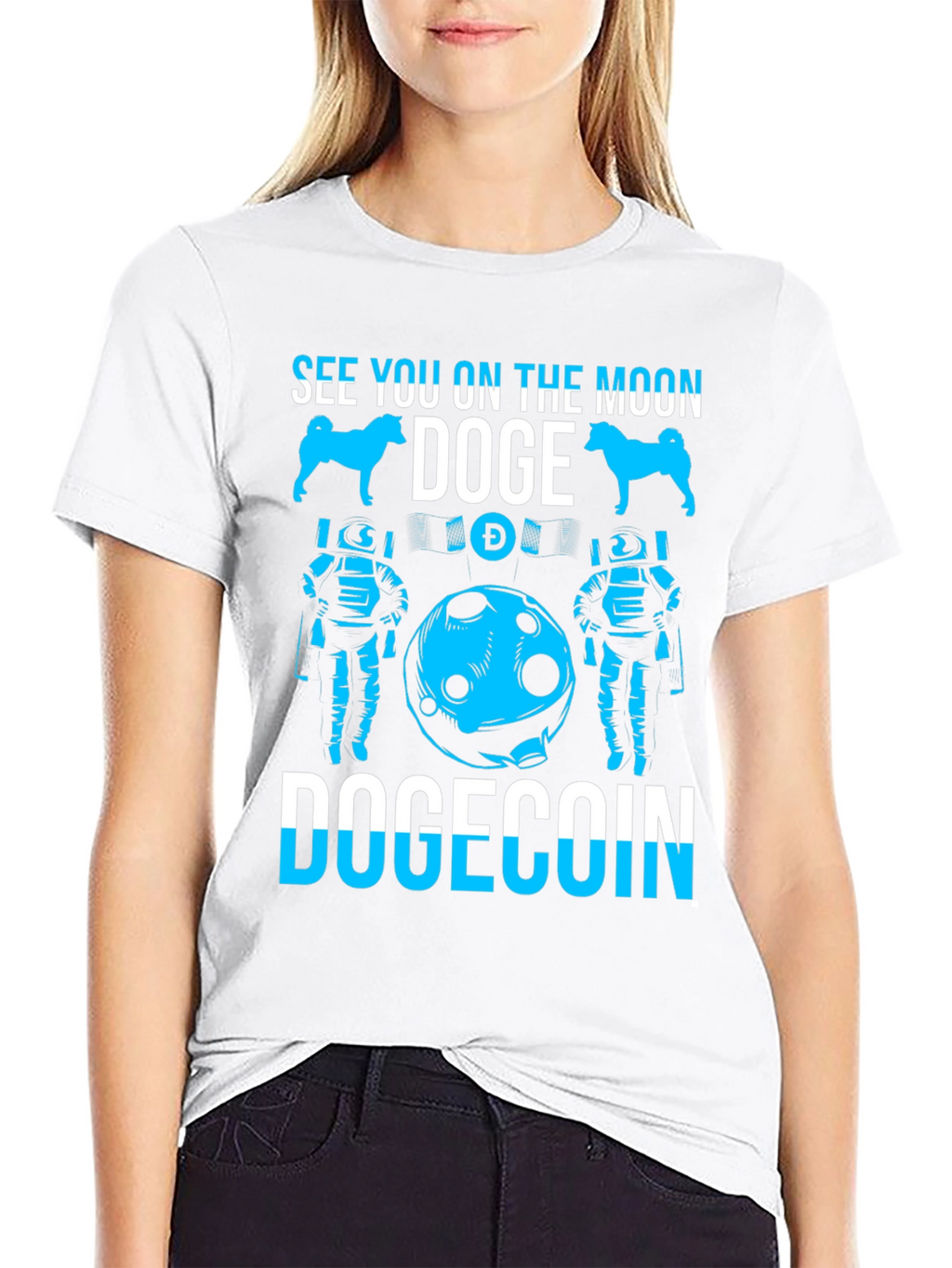 DogeCoin to the Moon T-Shirt