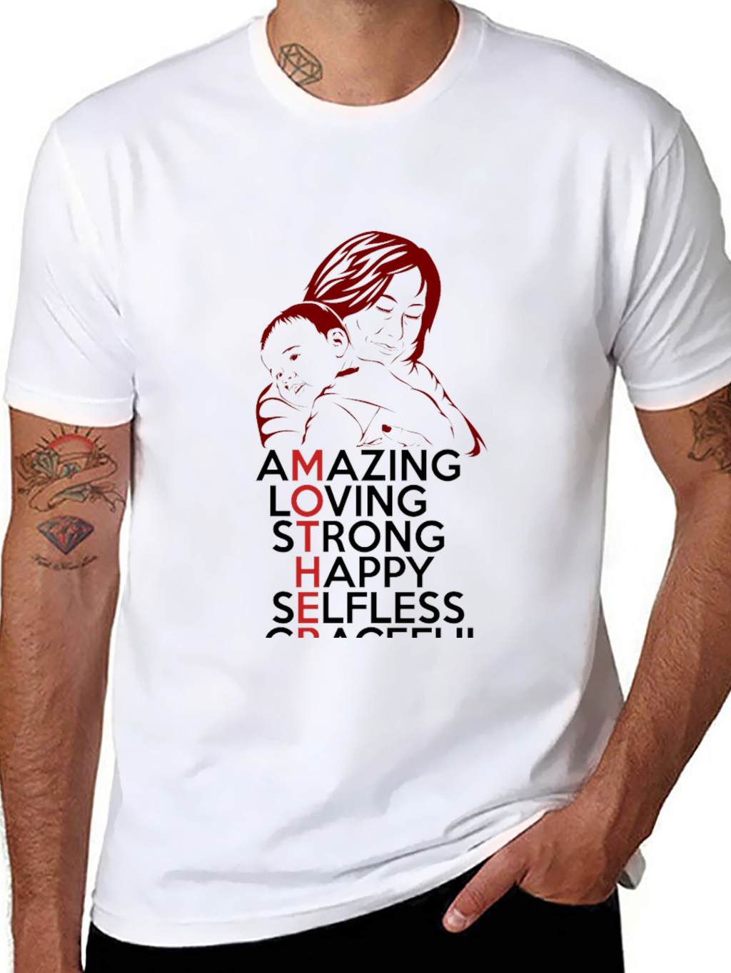 Amazing Mother Graphic T-Shirt