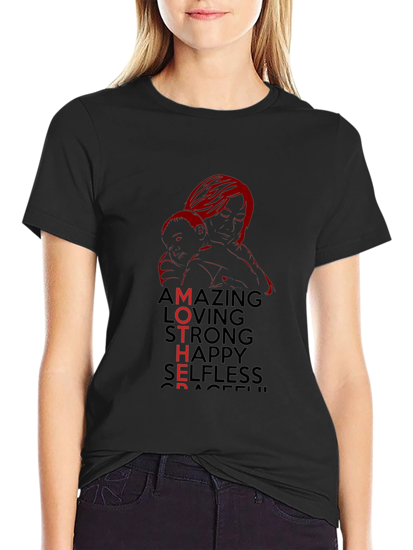 Amazing Mother Graphic T-Shirt