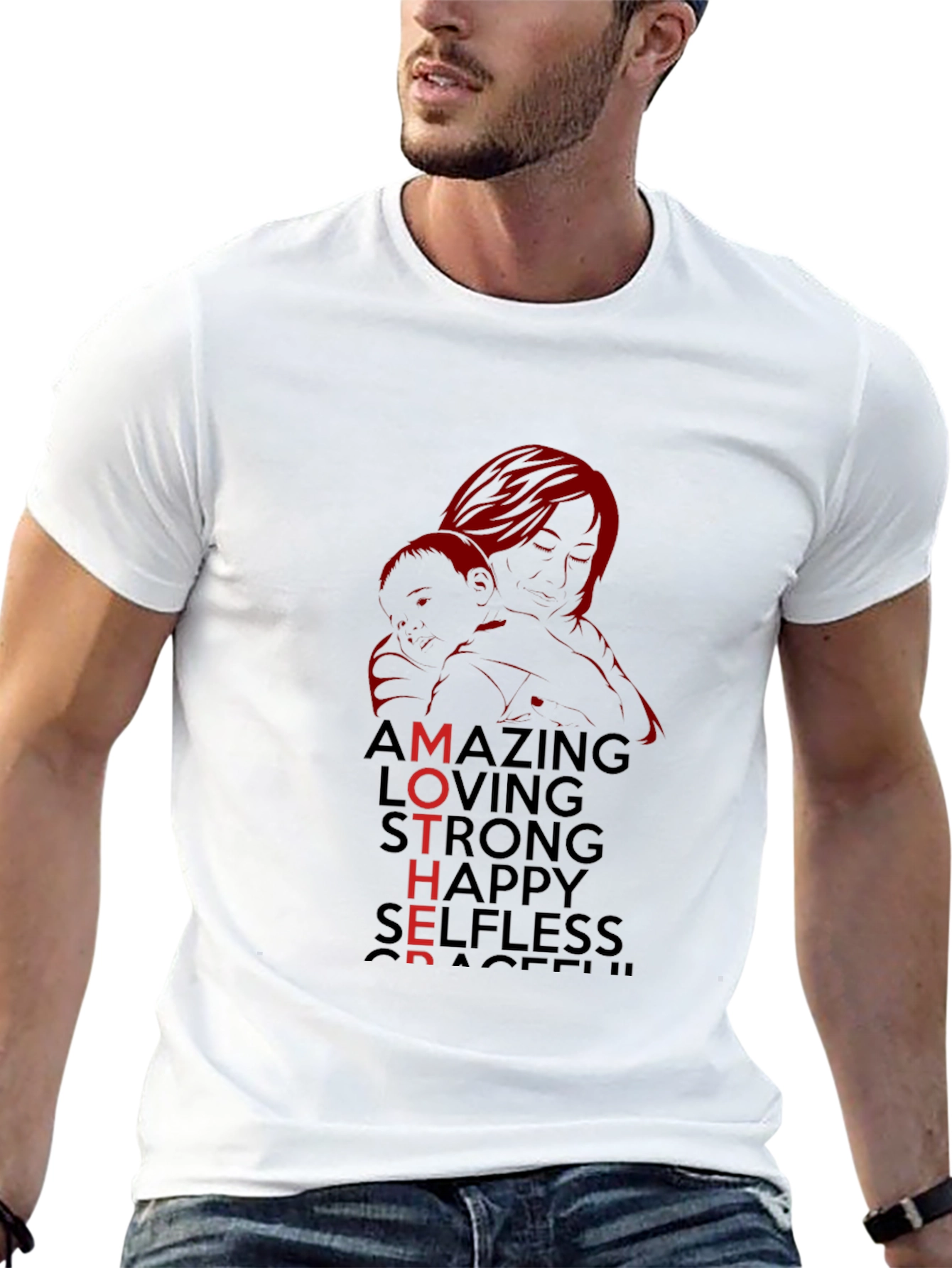 Amazing Mother Graphic T-Shirt