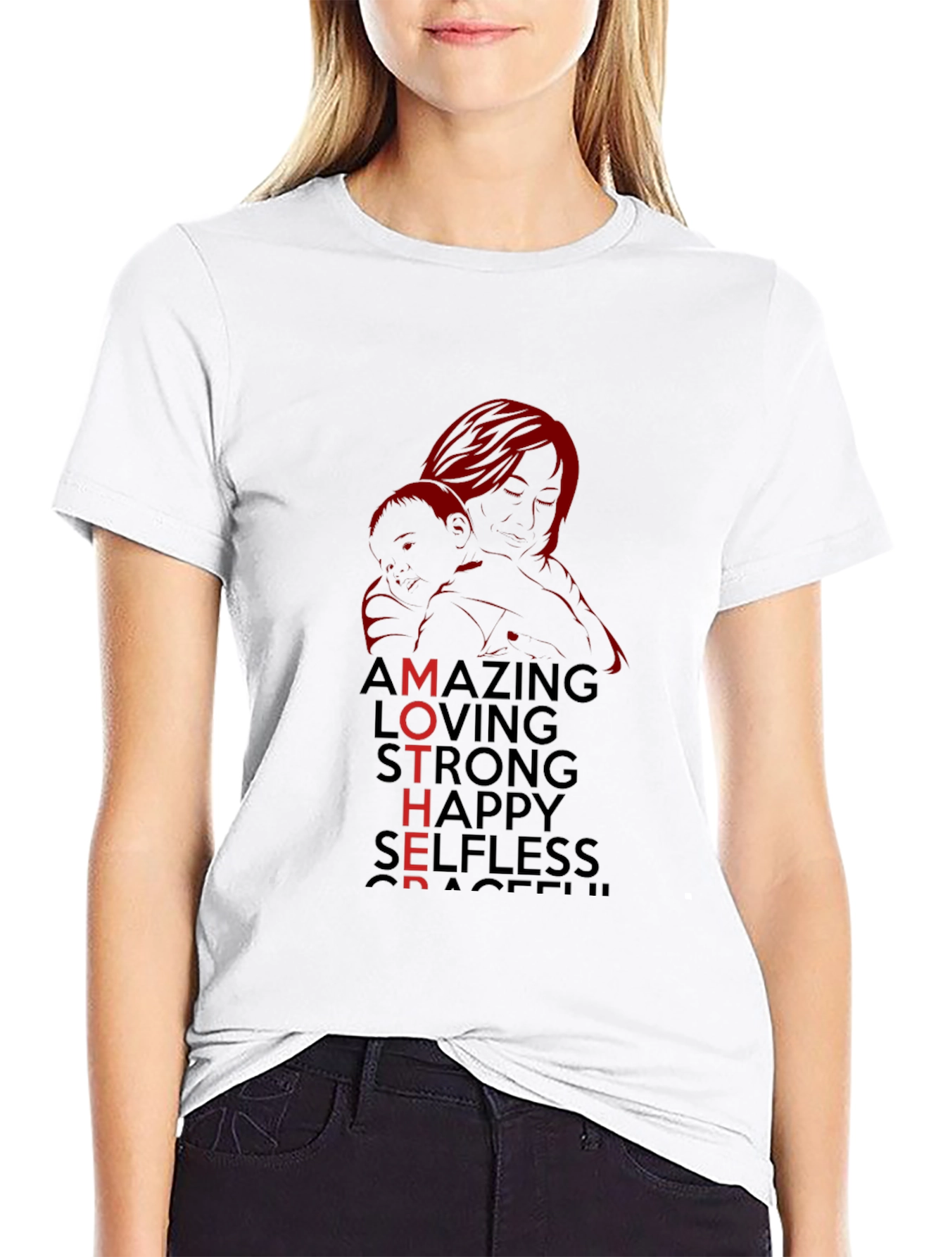 Amazing Mother Graphic T-Shirt
