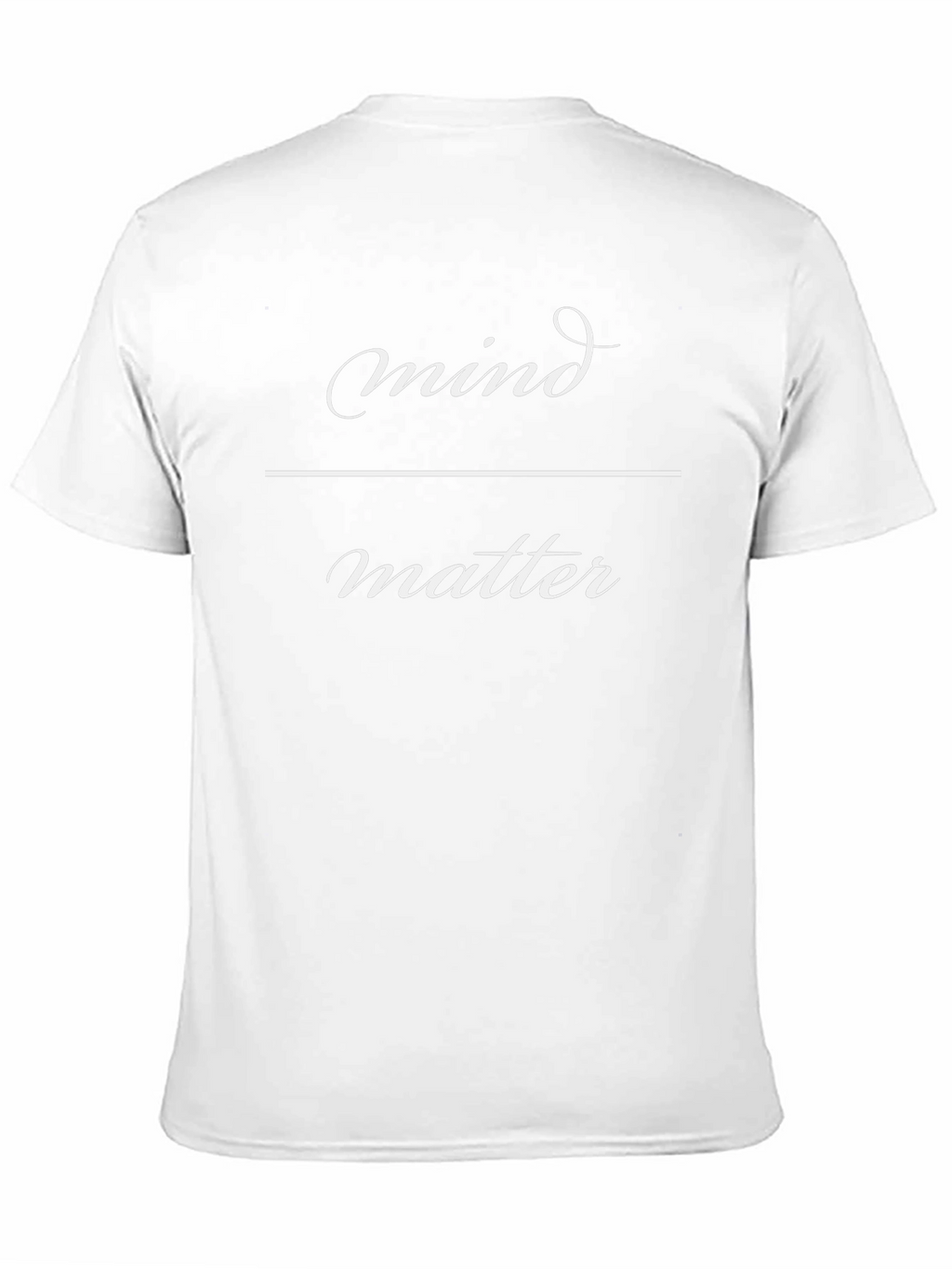 Mind Over Matter Graphic Tee - Premium Comfort