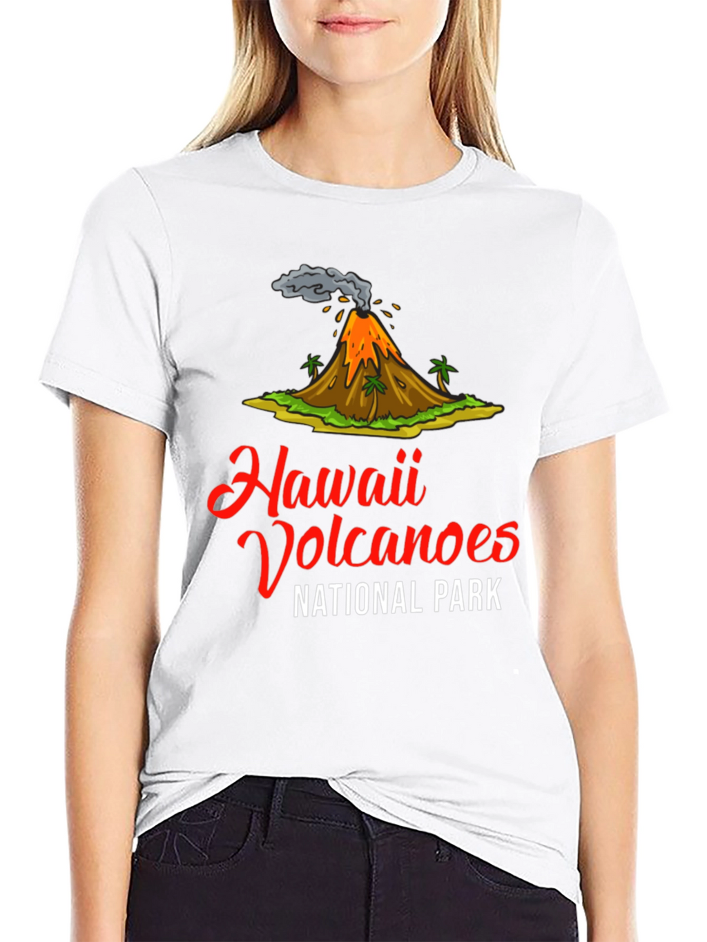 Hawaii Volcanoes National Park Black T-Shirt