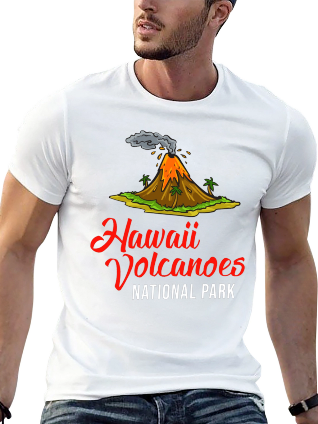 Hawaii Volcanoes National Park Black T-Shirt