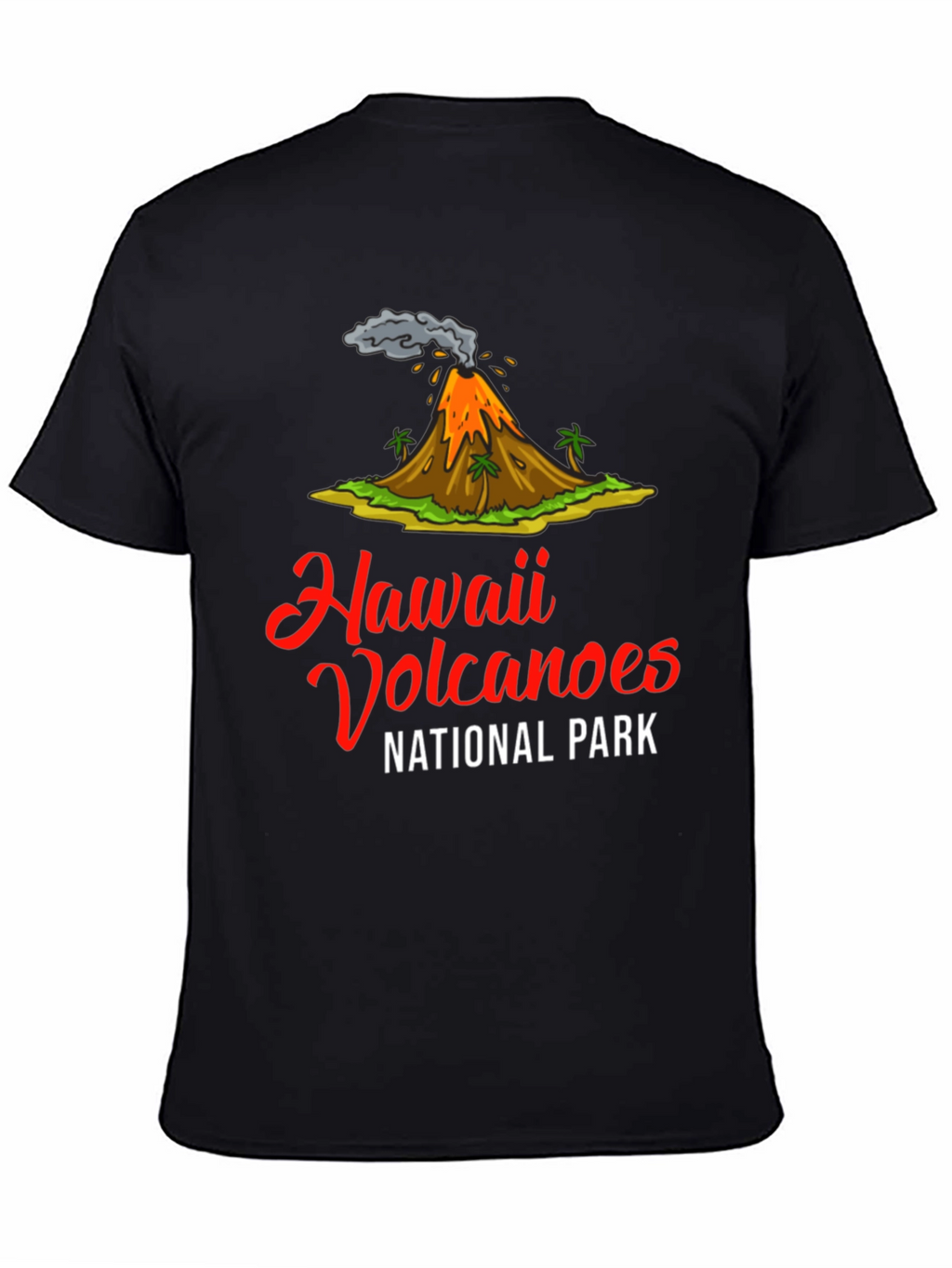 Hawaii Volcanoes National Park Black T-Shirt