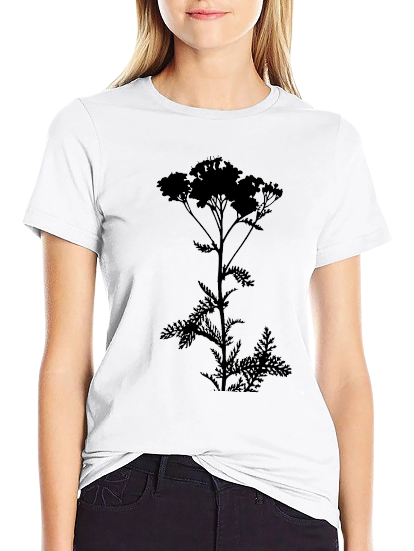 Botanical Silhouette Graphic Tee