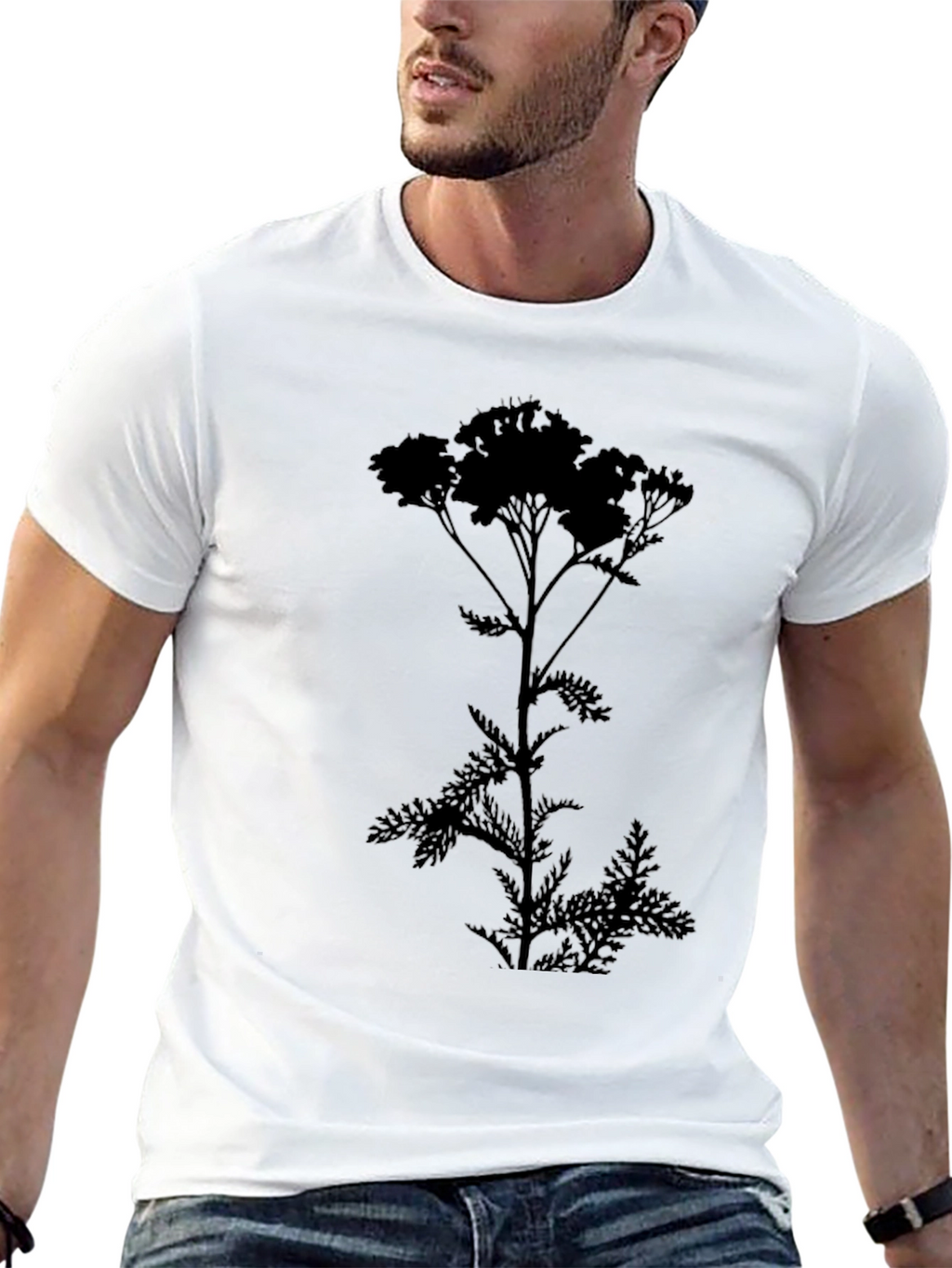 Botanical Silhouette Graphic Tee