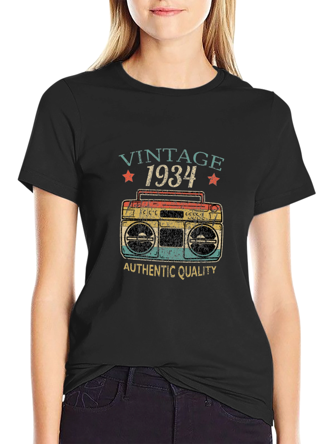 Vintage 1934 Boombox T-Shirt