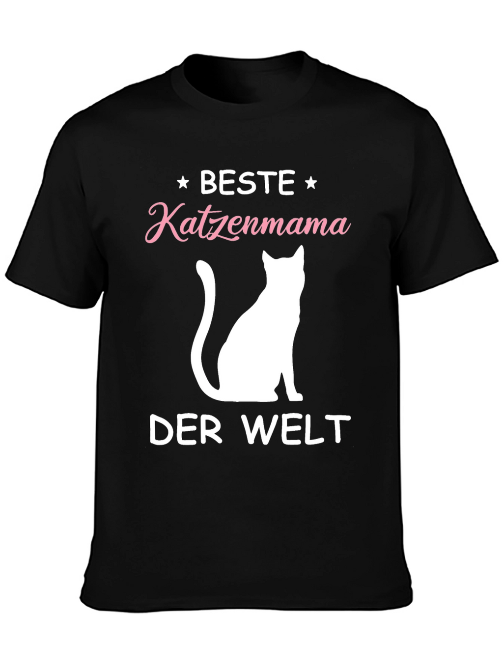 Beste Katzenmama T-Shirt - Cat Lover Tee