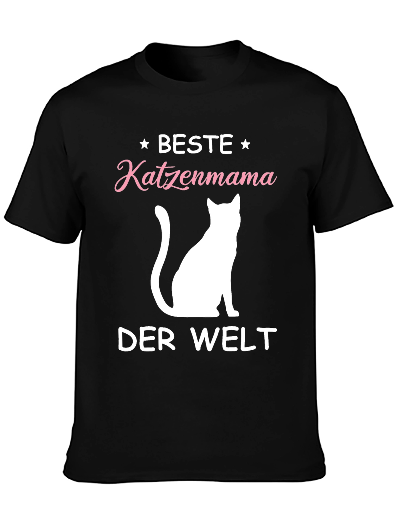 Beste Katzenmama T-Shirt - Cat Lover Tee