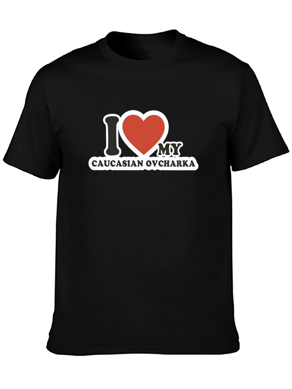 I Love My Caucasian Ovcharka T-Shirt