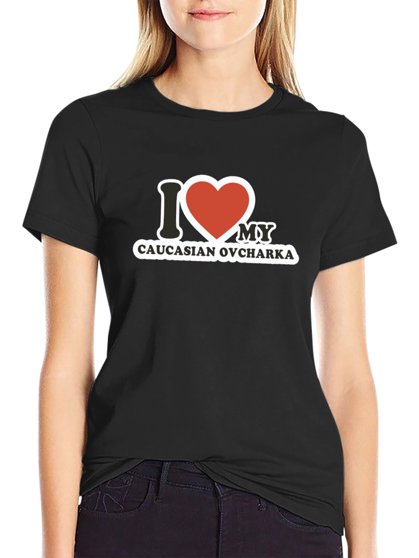 I Love My Caucasian Ovcharka T-Shirt