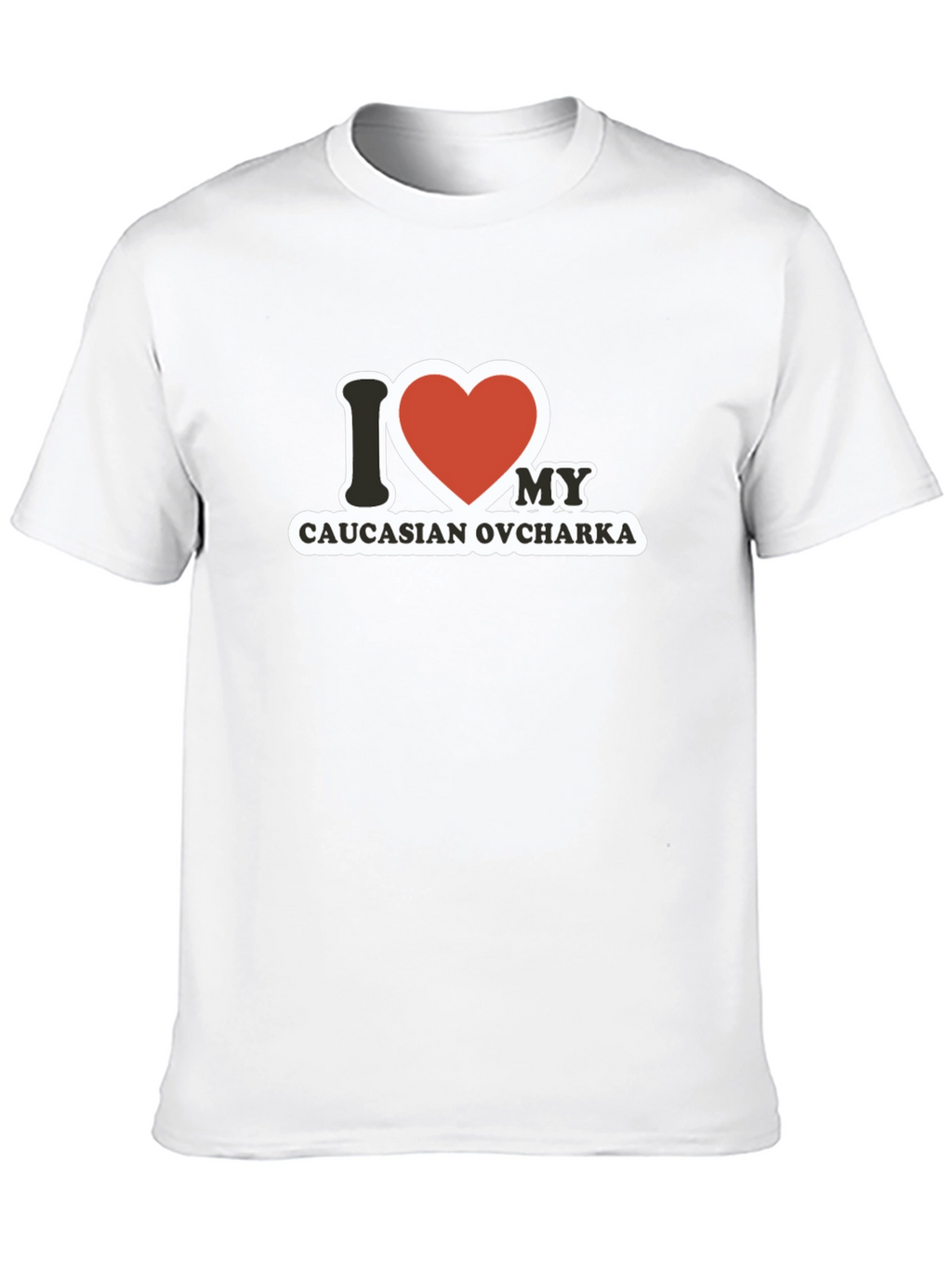 I Love My Caucasian Ovcharka T-Shirt