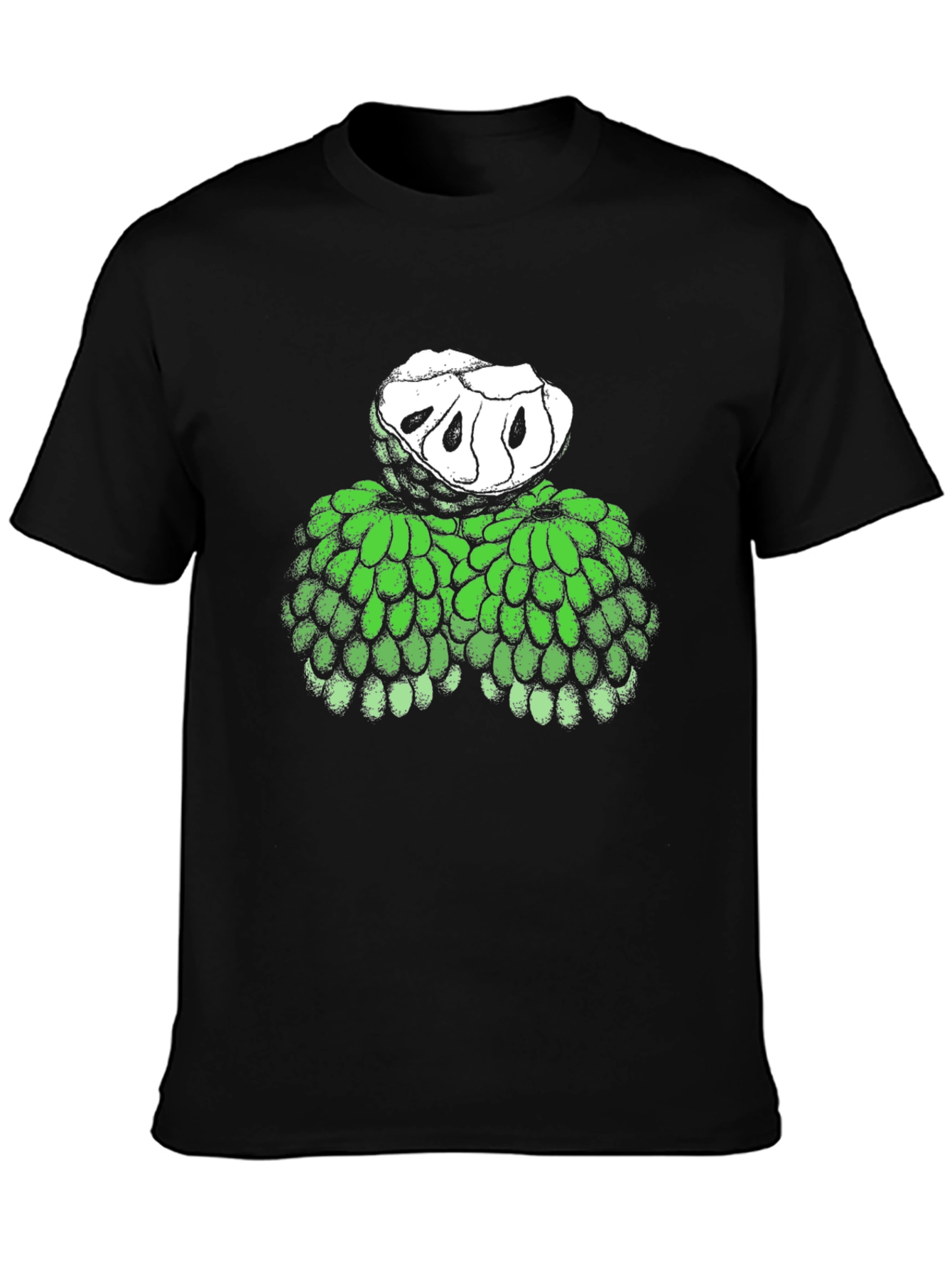 Custard Apple Graphic Tee - Unique Fruit T-Shirt