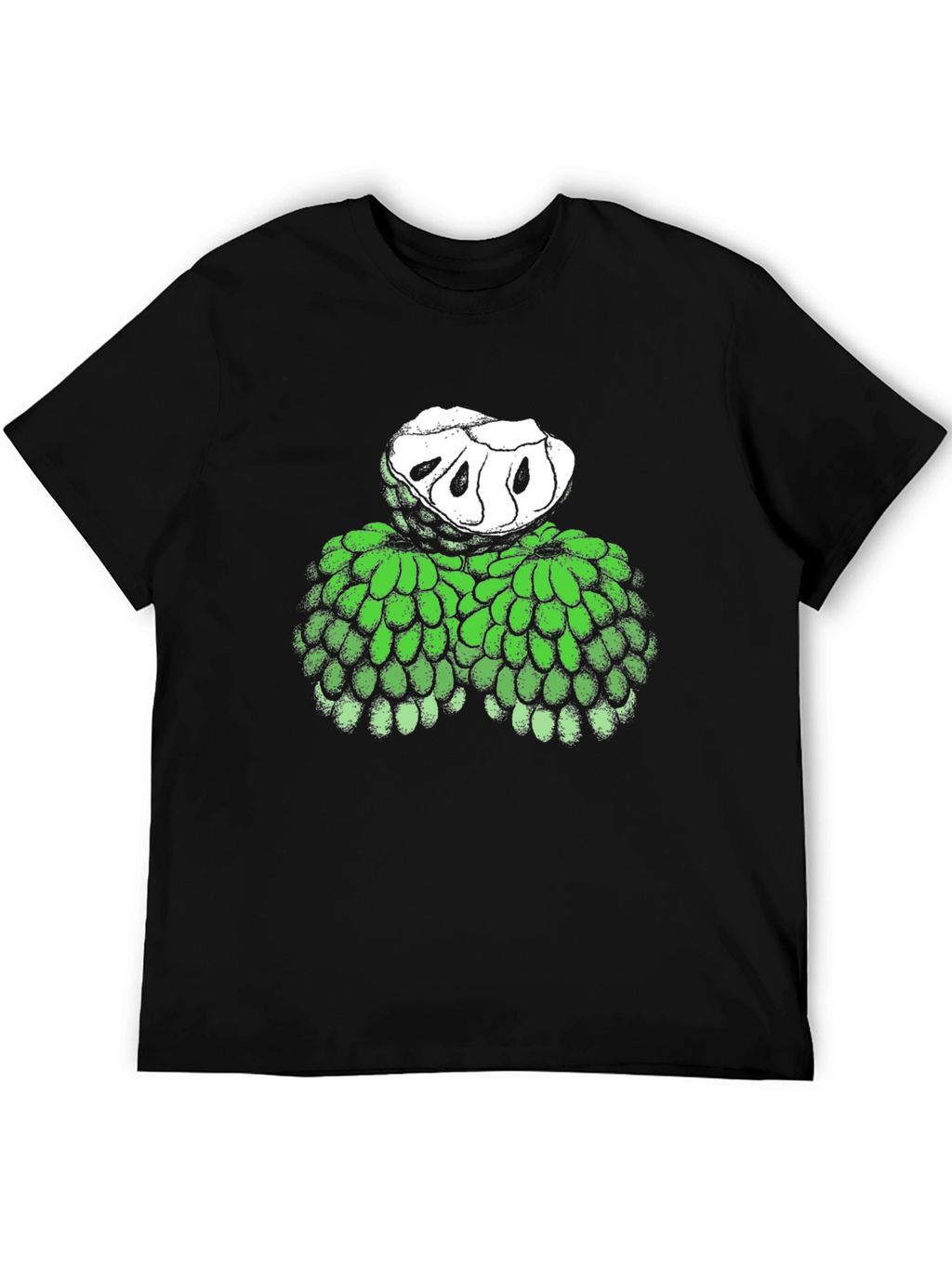 Custard Apple Graphic Tee - Unique Fruit T-Shirt