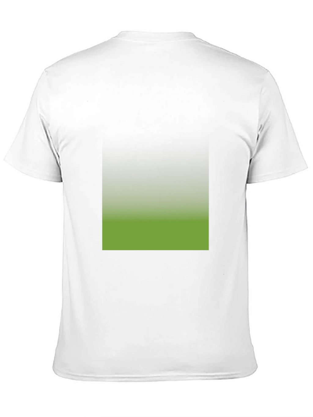 Black T-Shirt with Gradient Square Design