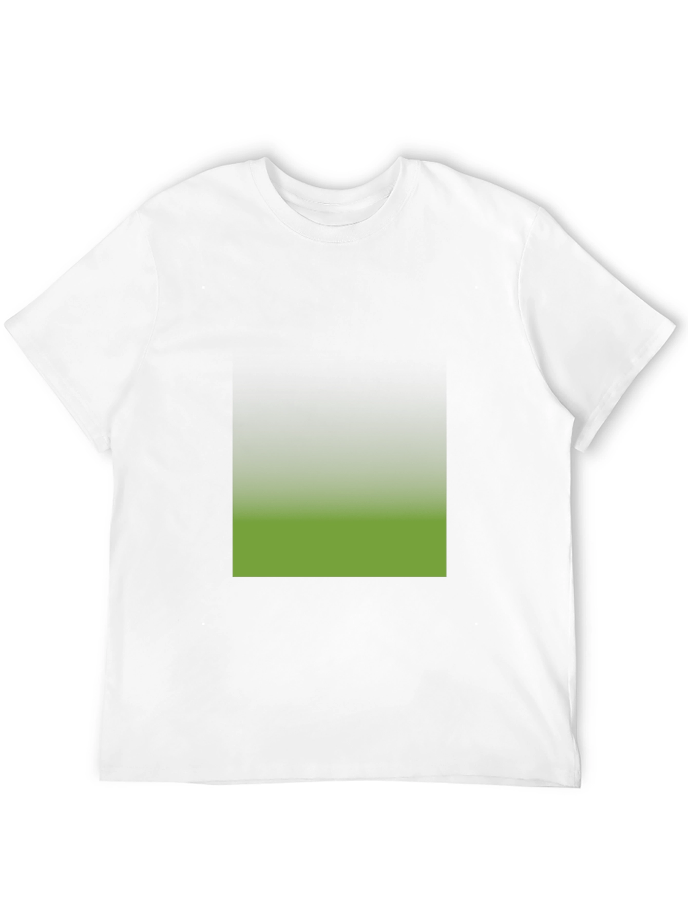 Black T-Shirt with Gradient Square Design