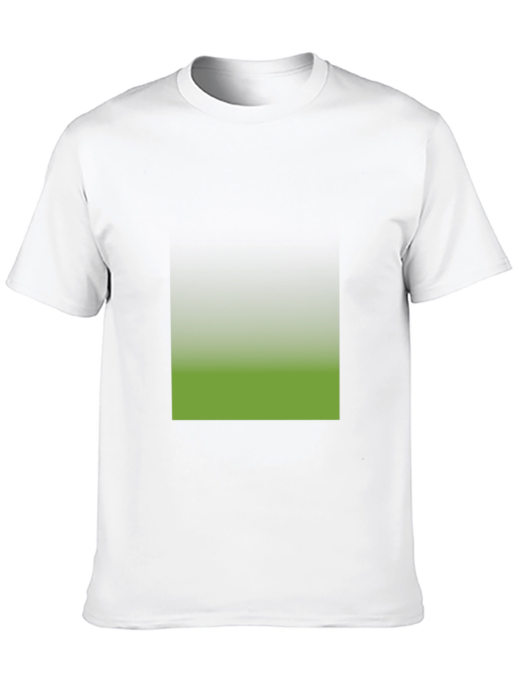 Black T-Shirt with Gradient Square Design
