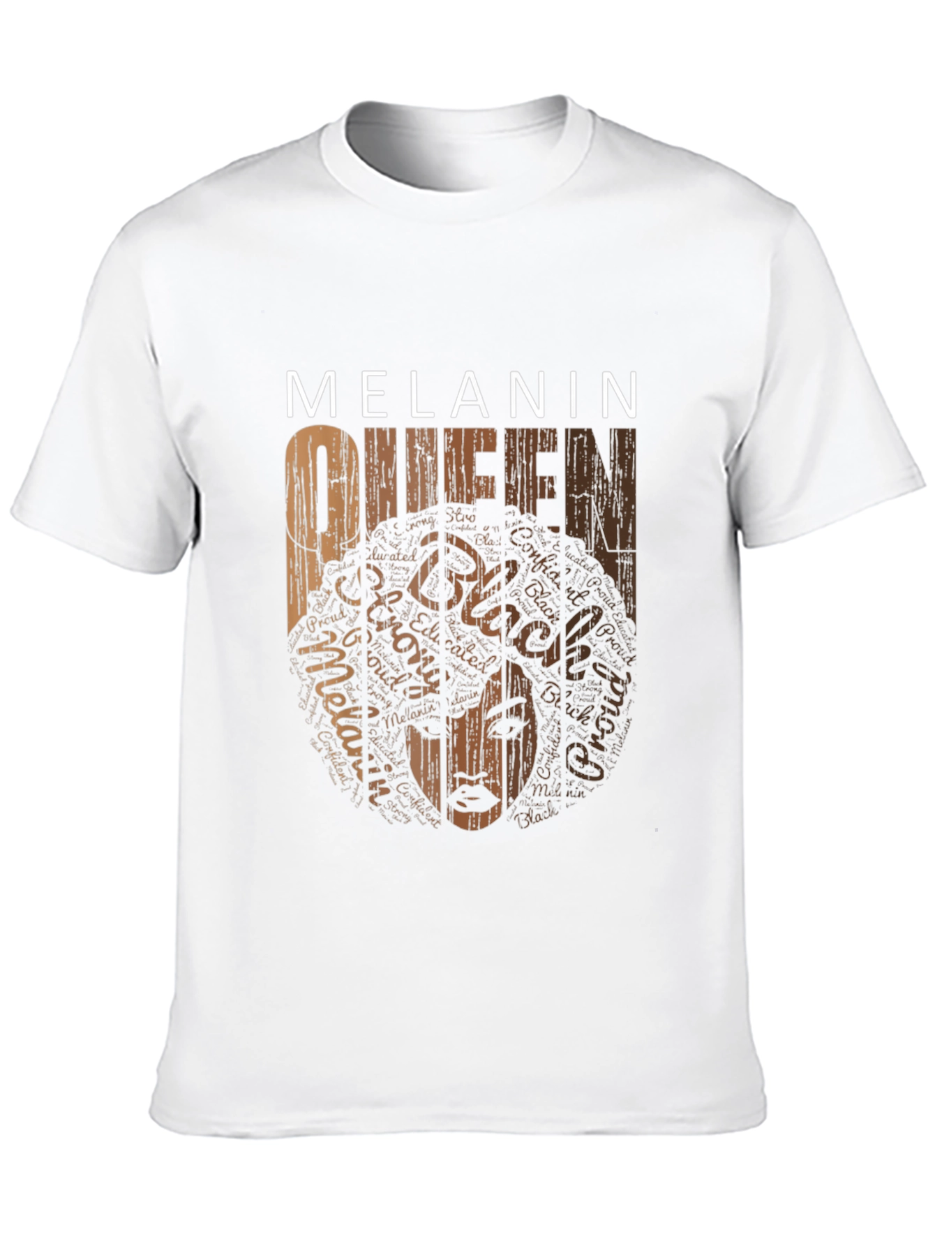 Melanin Queen Graphic Tee - Black Pride Shirt