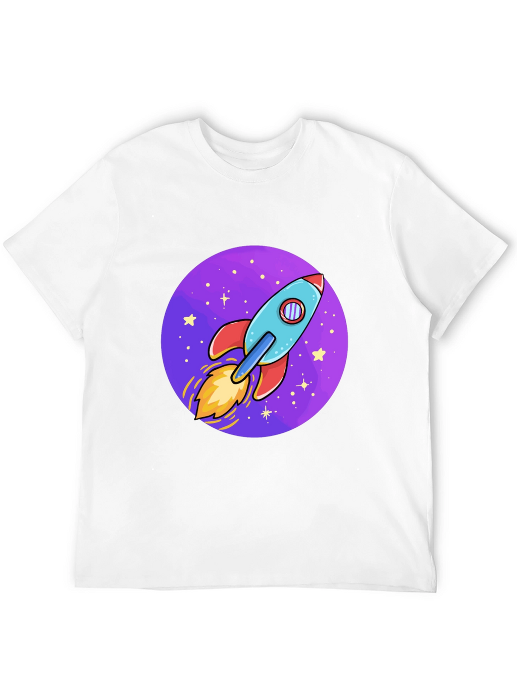 Rocket Galaxy T-Shirt - Blast Off in Style!