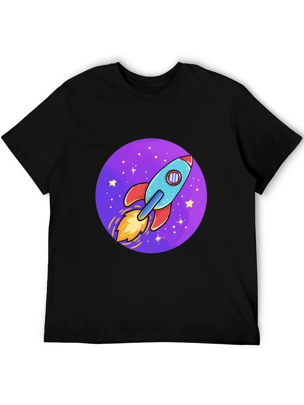 Rocket Galaxy T-Shirt - Blast Off in Style!