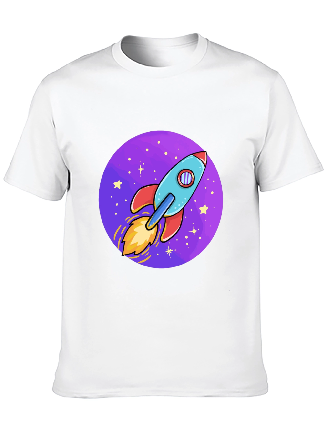 Rocket Galaxy T-Shirt - Blast Off in Style!