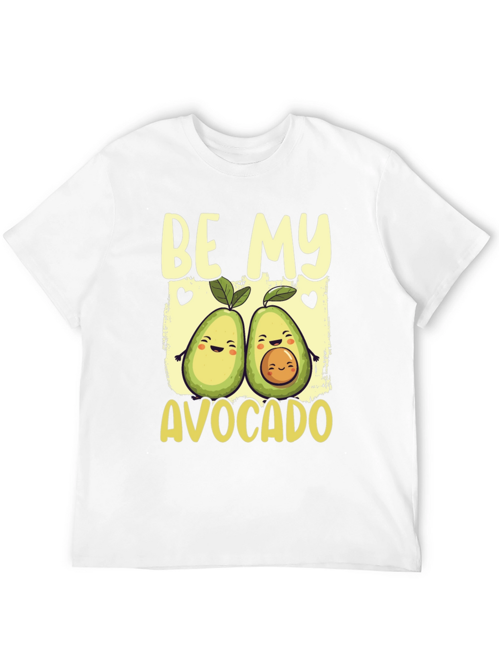 Be My Avocado Graphic Tee - Cute Couple Shirt