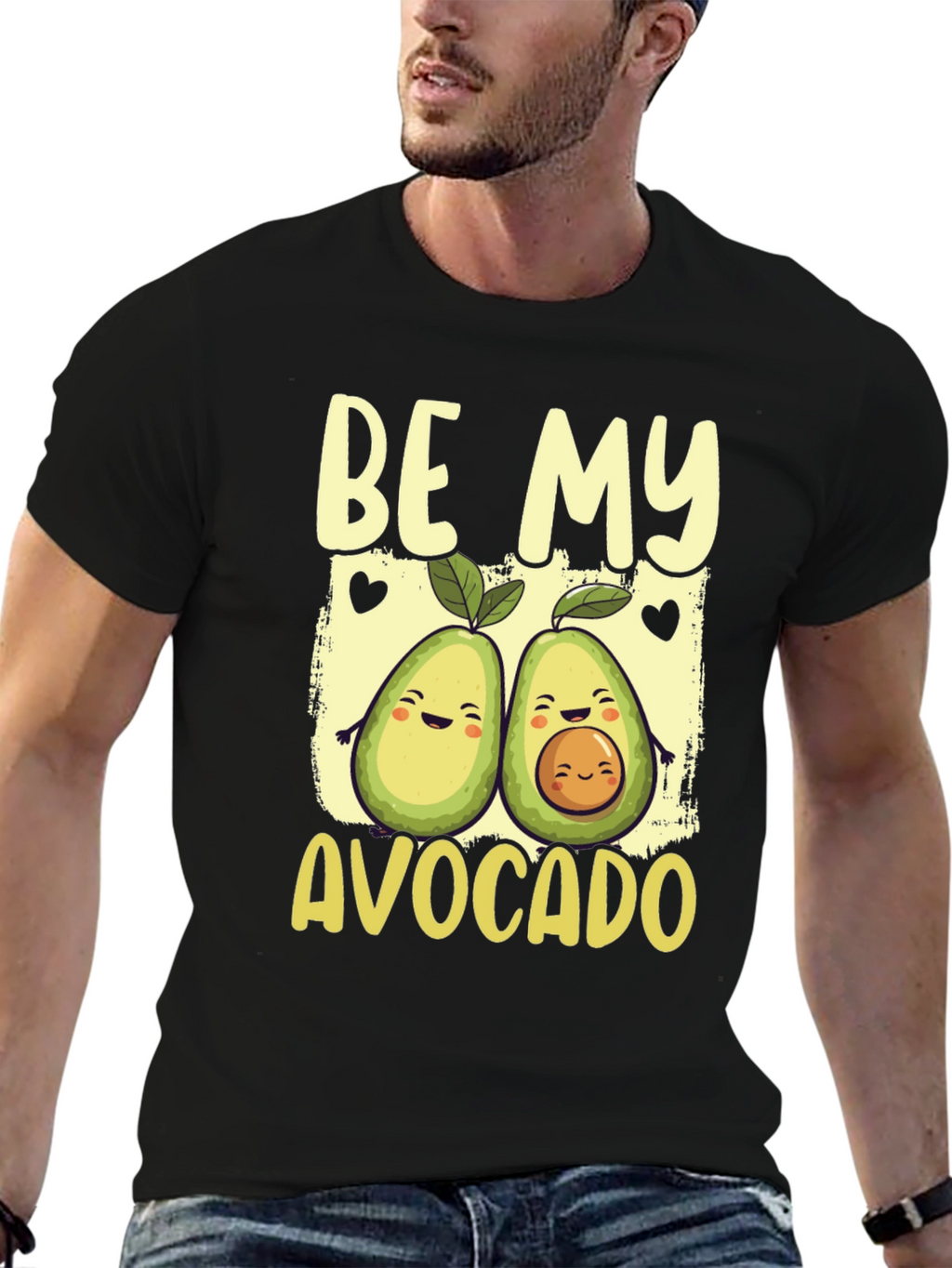 Be My Avocado Graphic Tee - Cute Couple Shirt