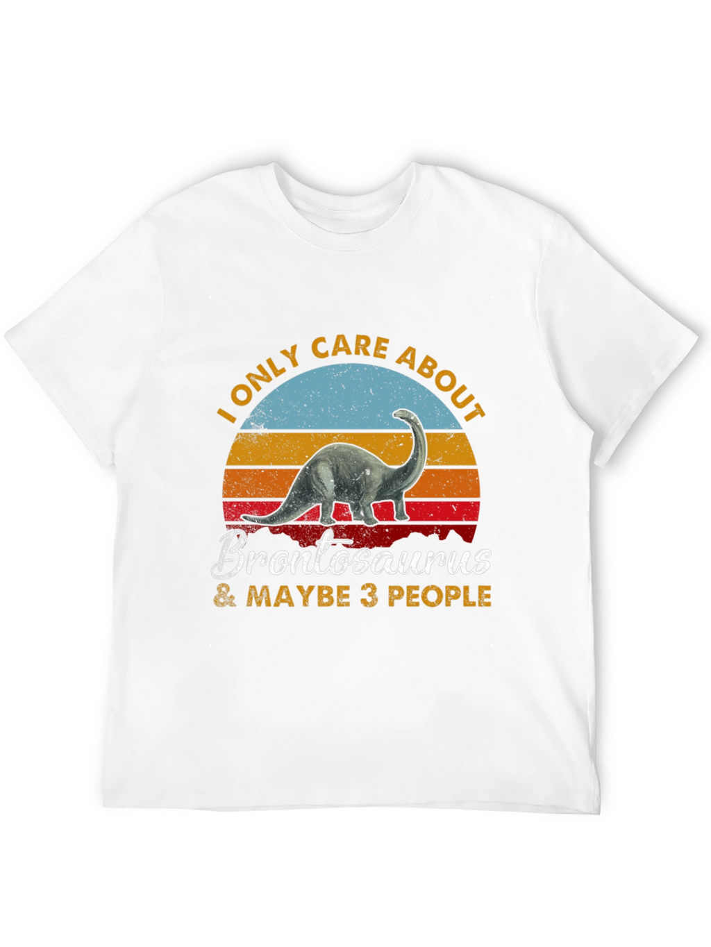 Brontosaurus & Maybe 3 People T-Shirt