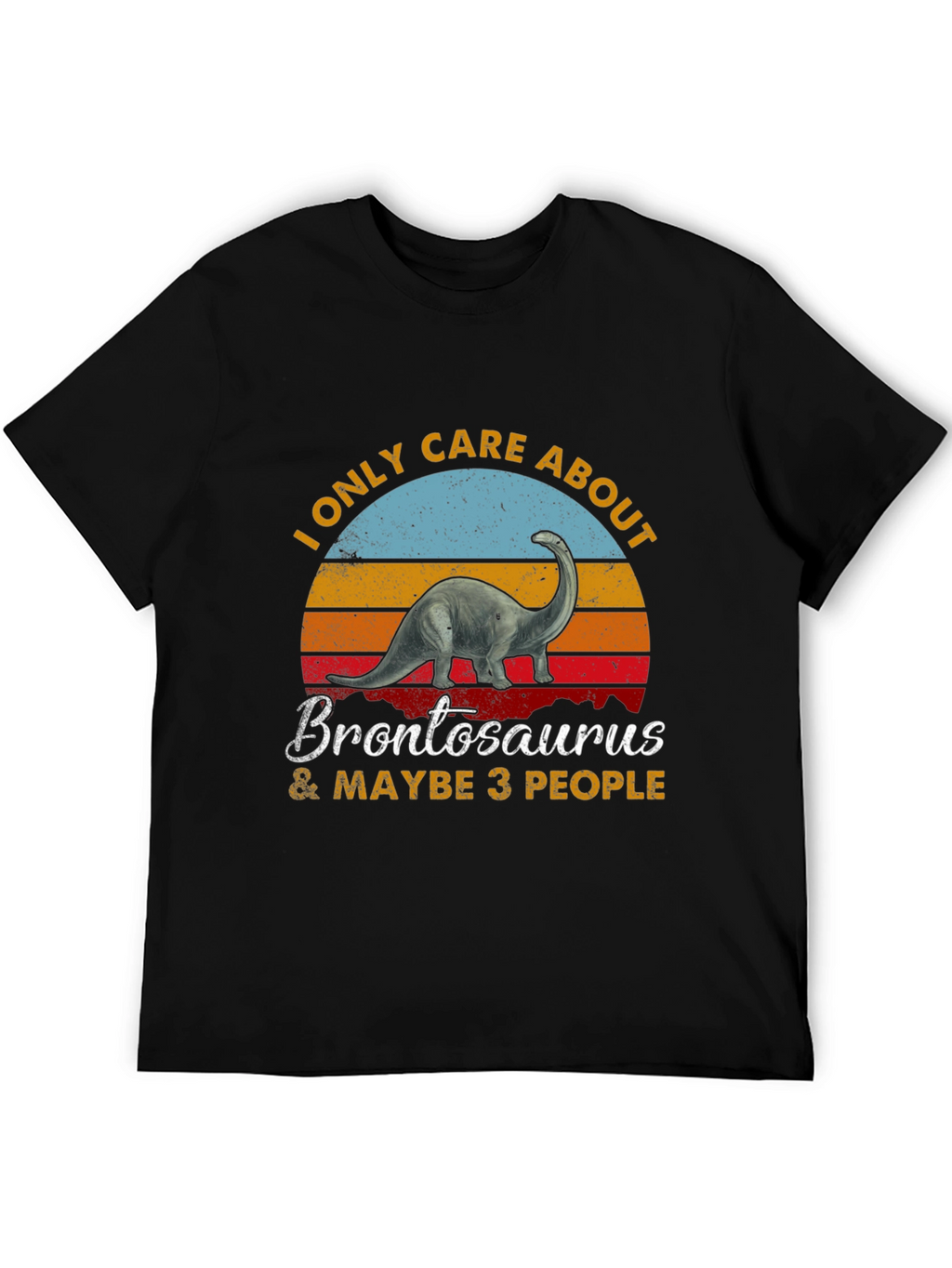 Brontosaurus & Maybe 3 People T-Shirt
