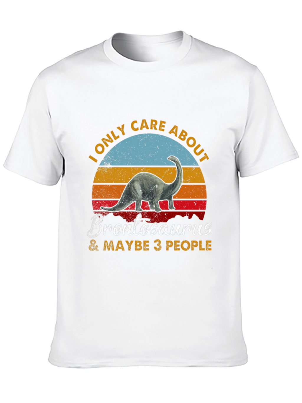 Brontosaurus & Maybe 3 People T-Shirt