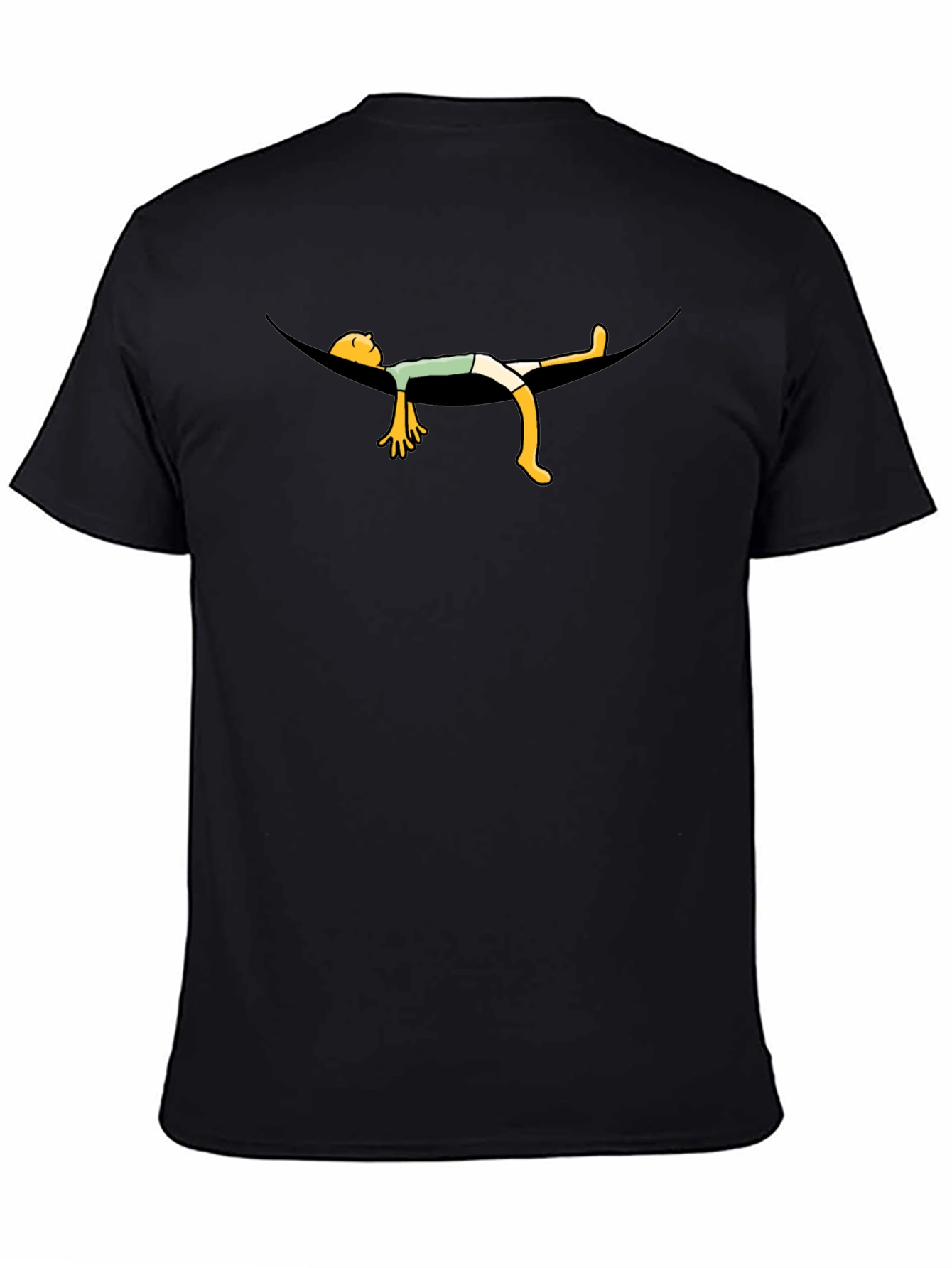 Relaxing Hammock T-Shirt - Black