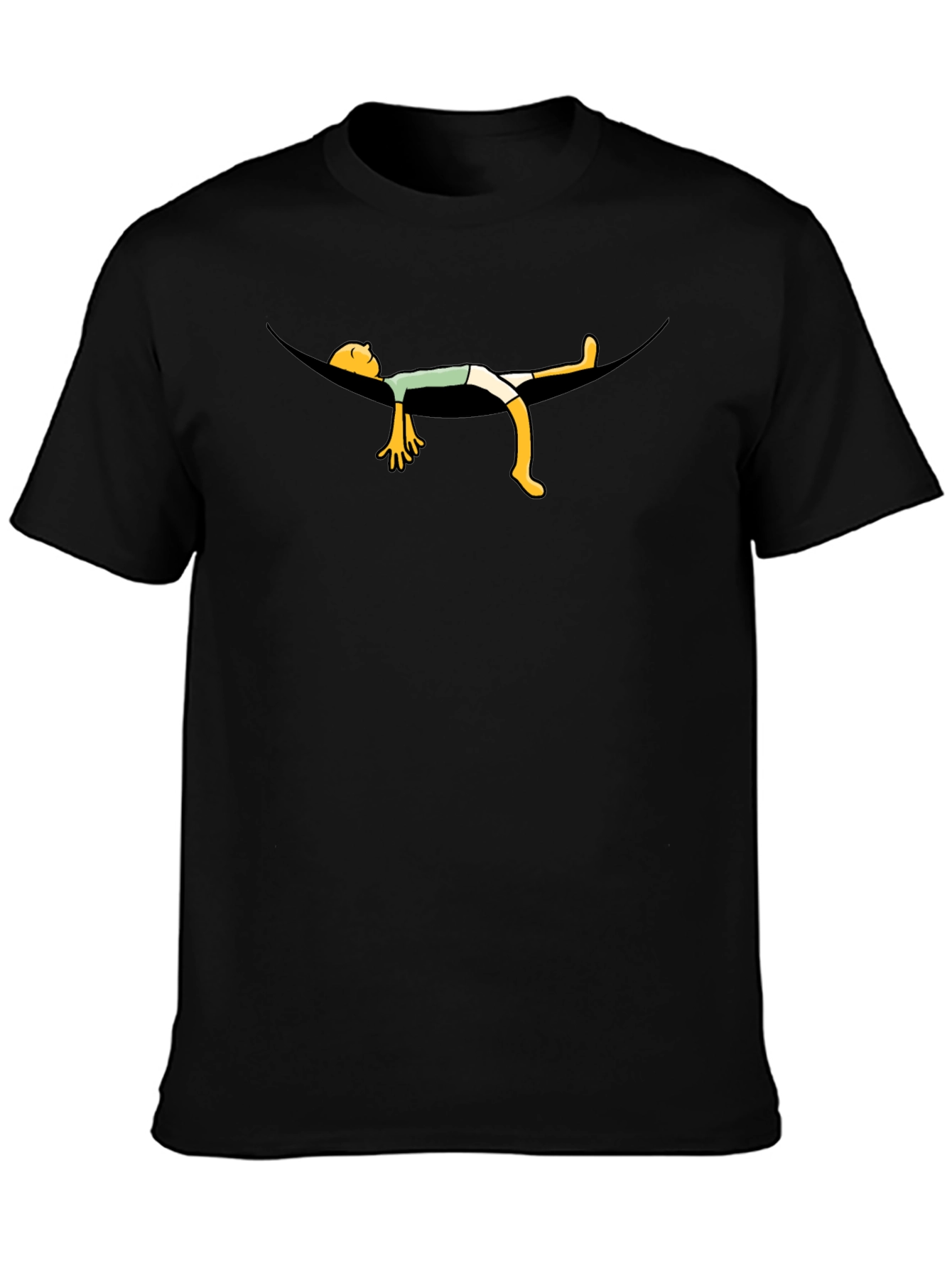 Relaxing Hammock T-Shirt - Black