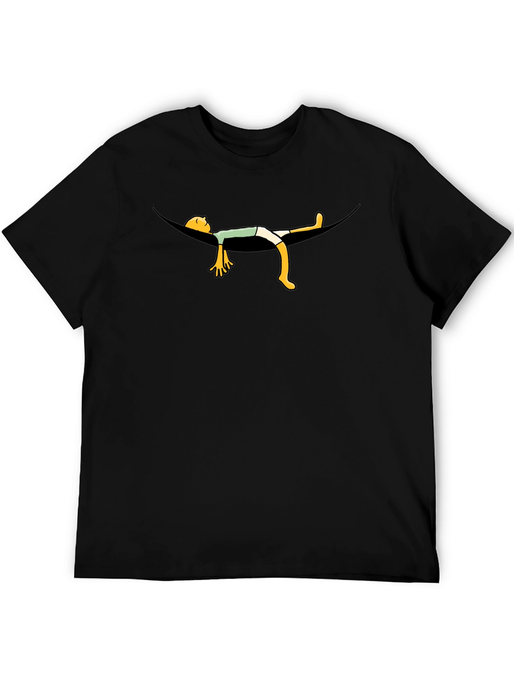 Relaxing Hammock T-Shirt - Black