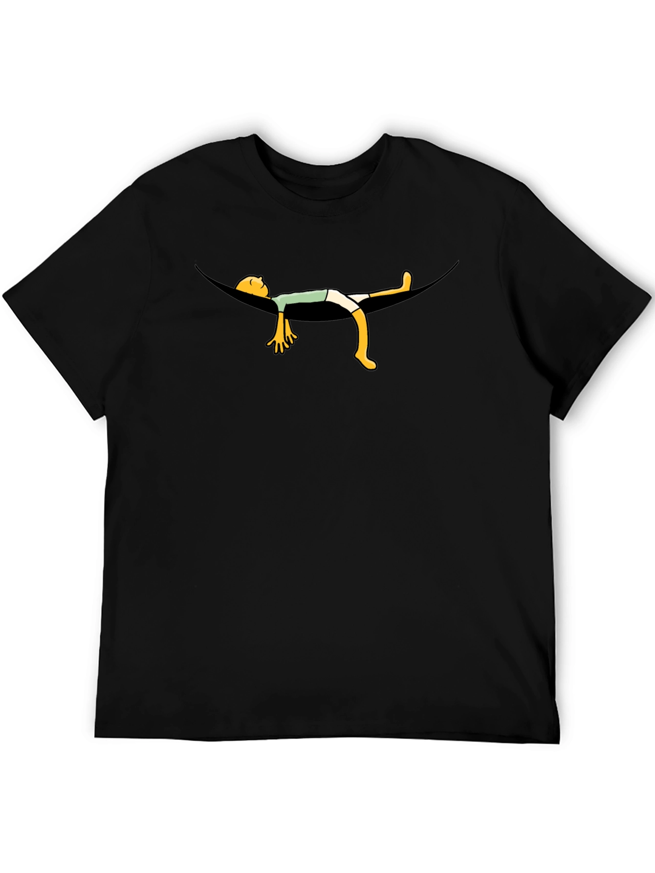 Relaxing Hammock T-Shirt - Black