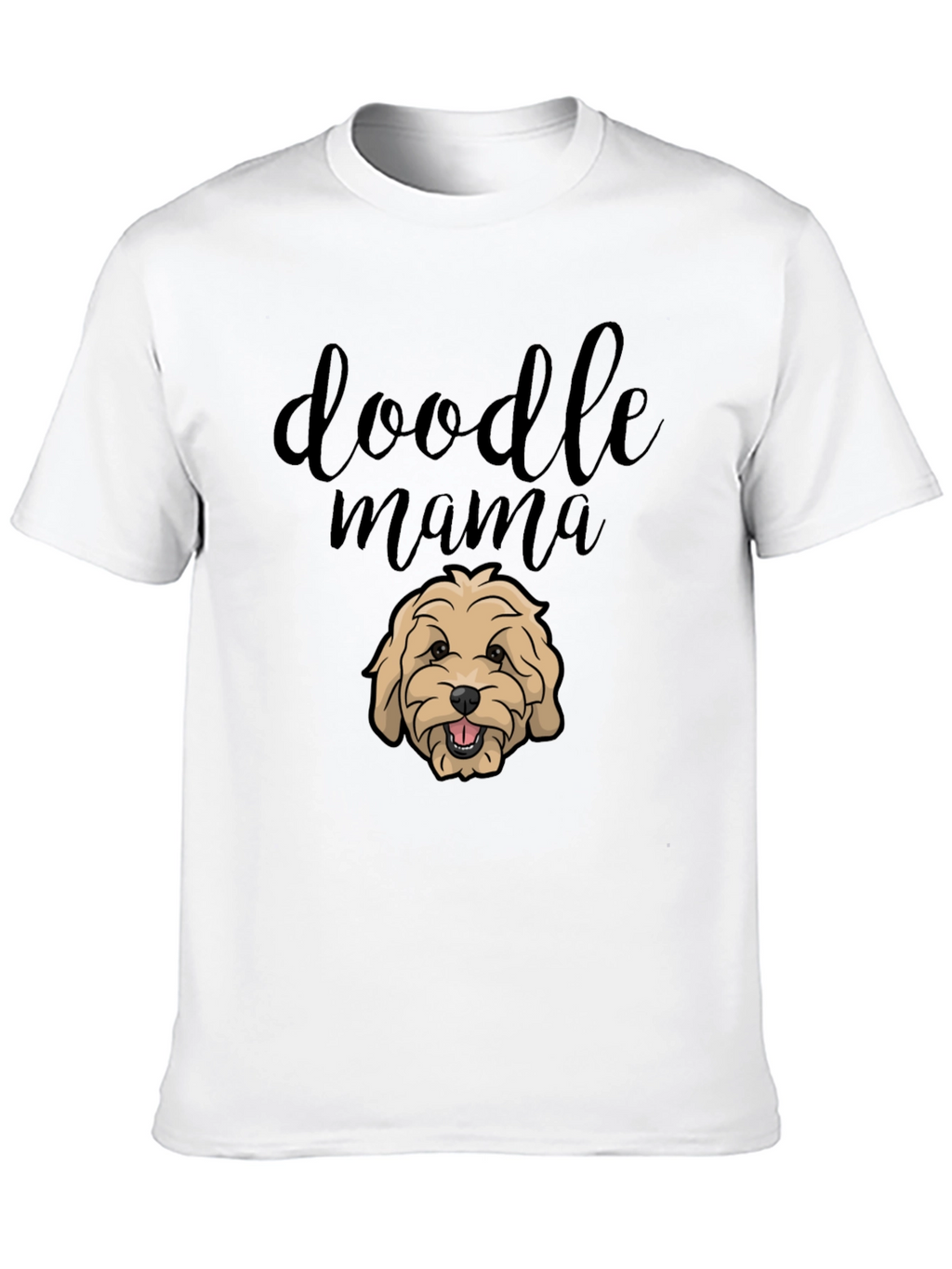 Doodle Mama Black T-Shirt - Dog Lover Apparel