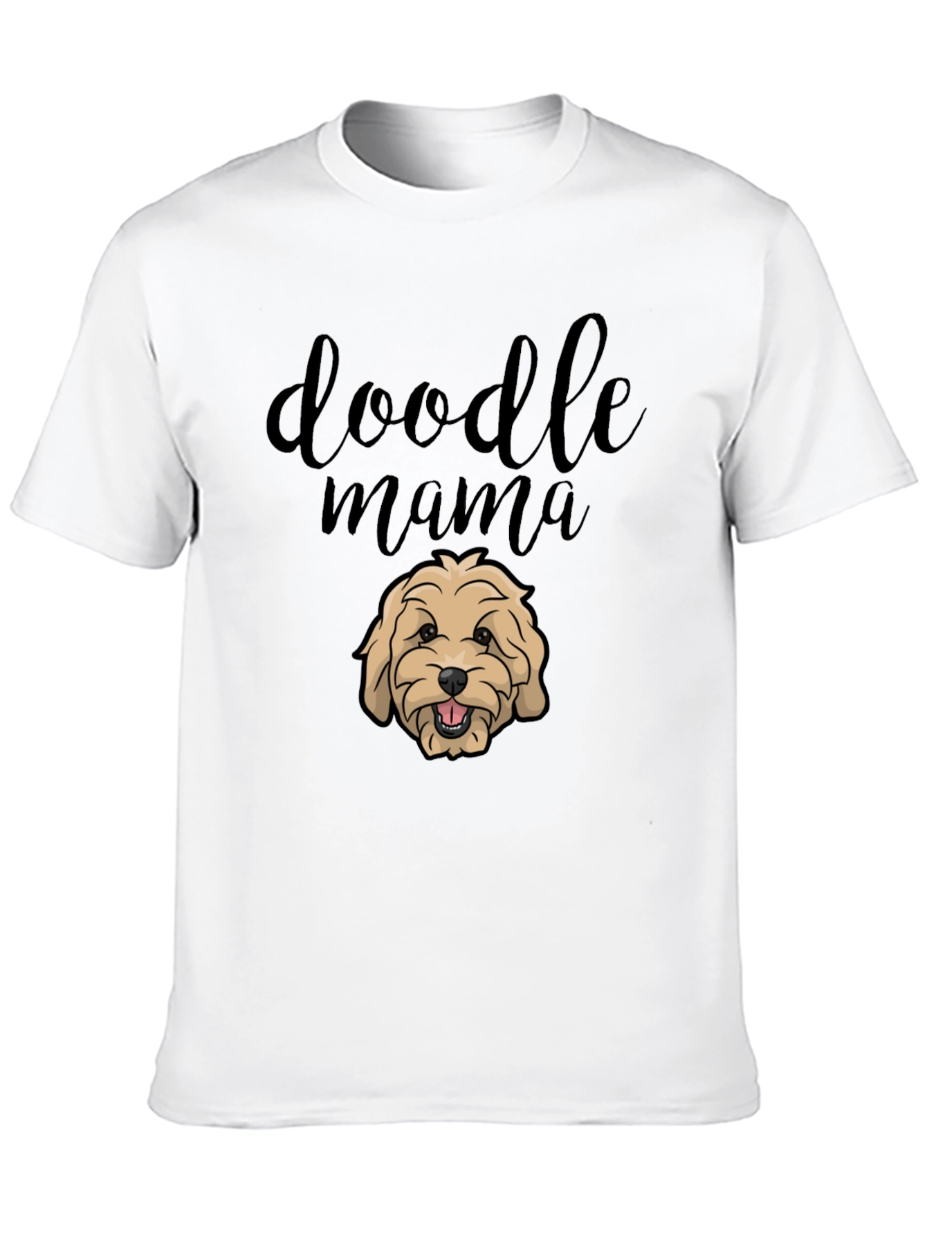 Doodle Mama Black T-Shirt - Dog Lover Apparel